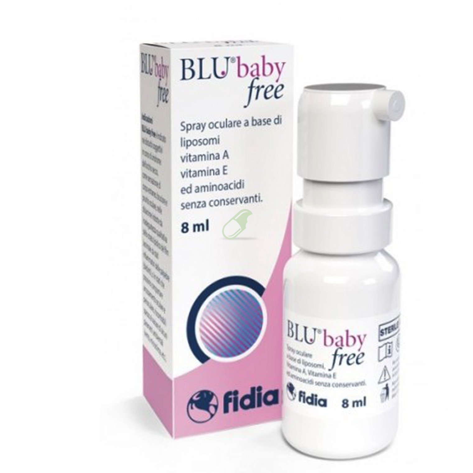 Fidia Farmaceutici Linea Benessere Dell'Occhio Blu Baby Free Spray 8 ml