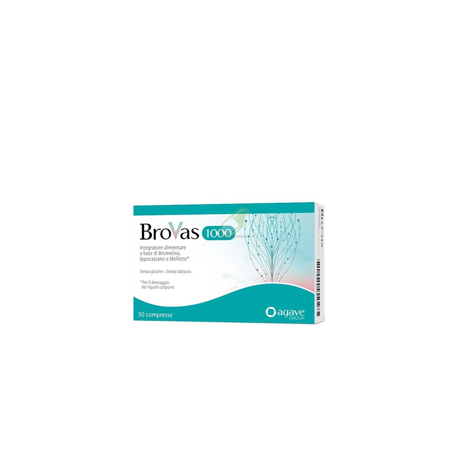 Agave Farmaceutici Linea Circolazione e Microcircolo Brovas 28 Compresse