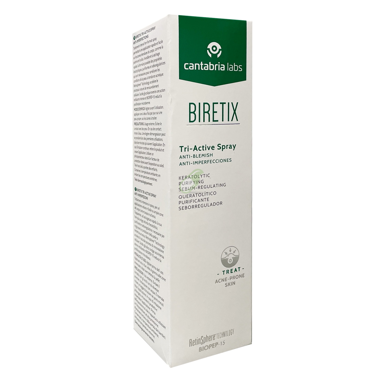 Difa Cooper Linea Dermatologica Biretix Tri-Active Spray 100 ml