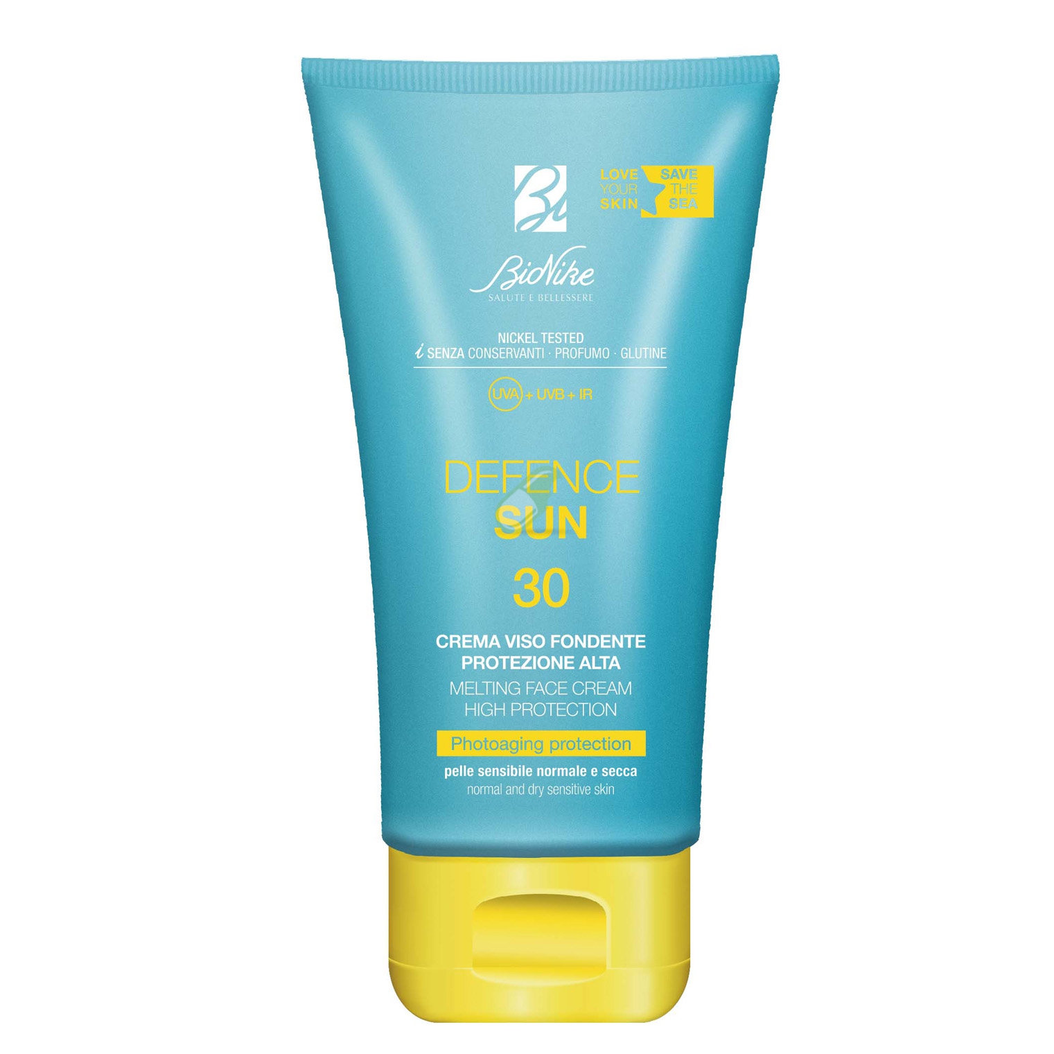 BioNike Linea Defence Sun SPF30 Crema Solare Fondente Pelli Sensibili 50 ml