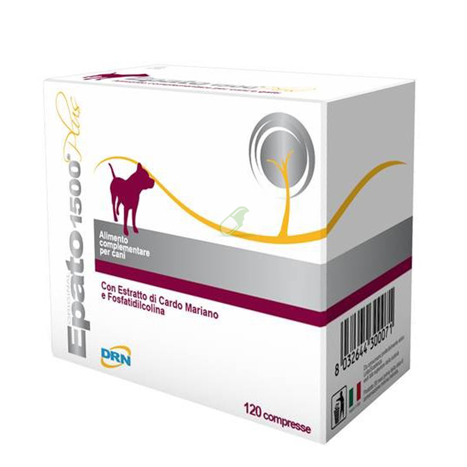 DRN Linea Veterinaria Epato 1500 Plus 120 compresse