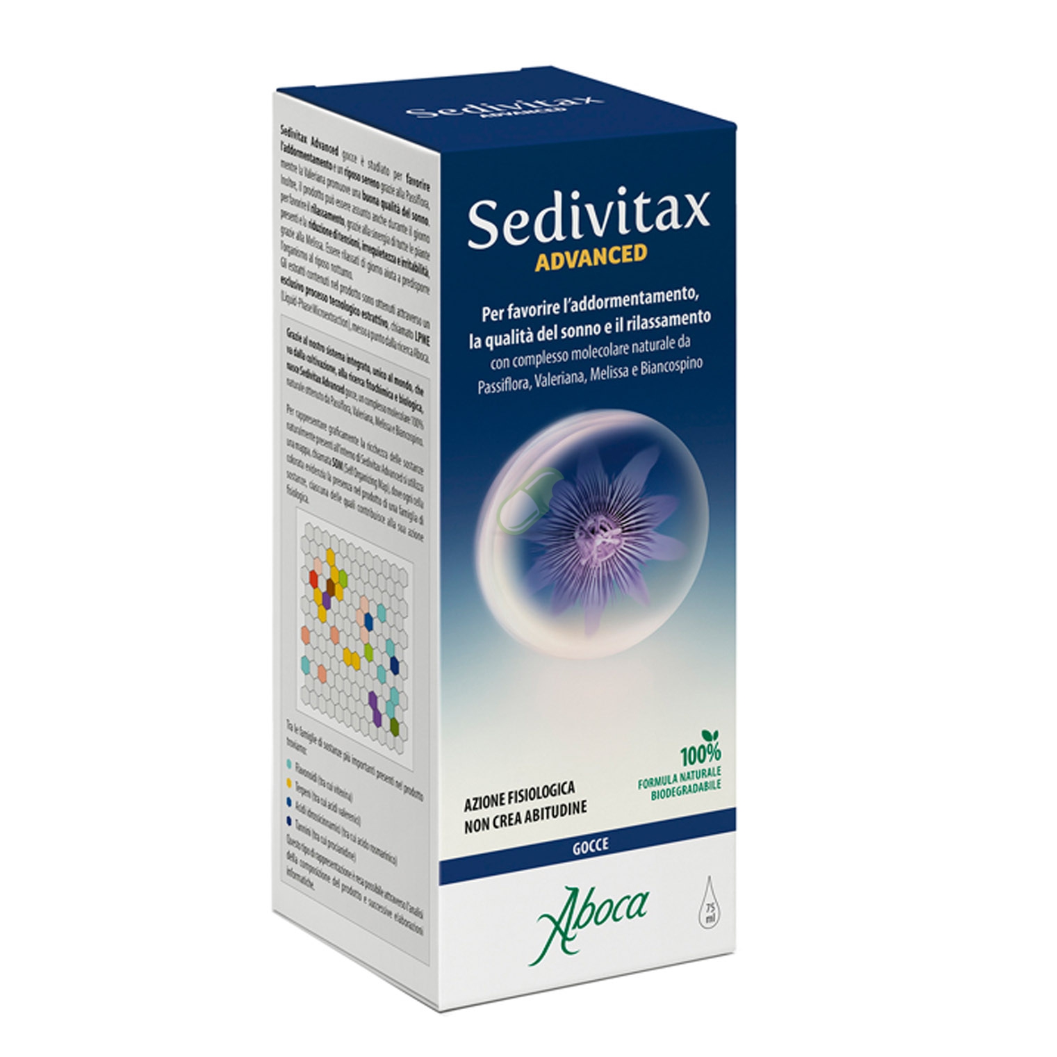 Aboca Naturaterapia Linea Sonno e Serenit Sedivitax Advanced Gocce 75 ml