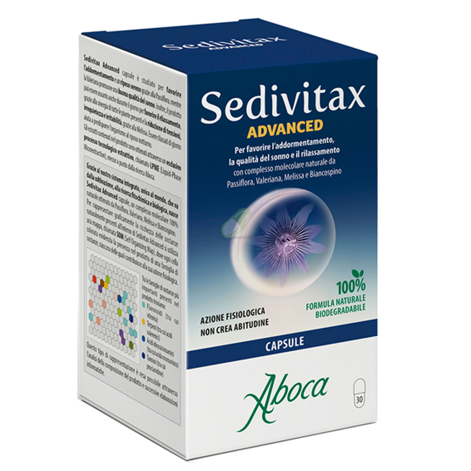 Aboca Naturaterapia Linea Sonno e Serenit SedivitaxAdvanced 30 Capsule