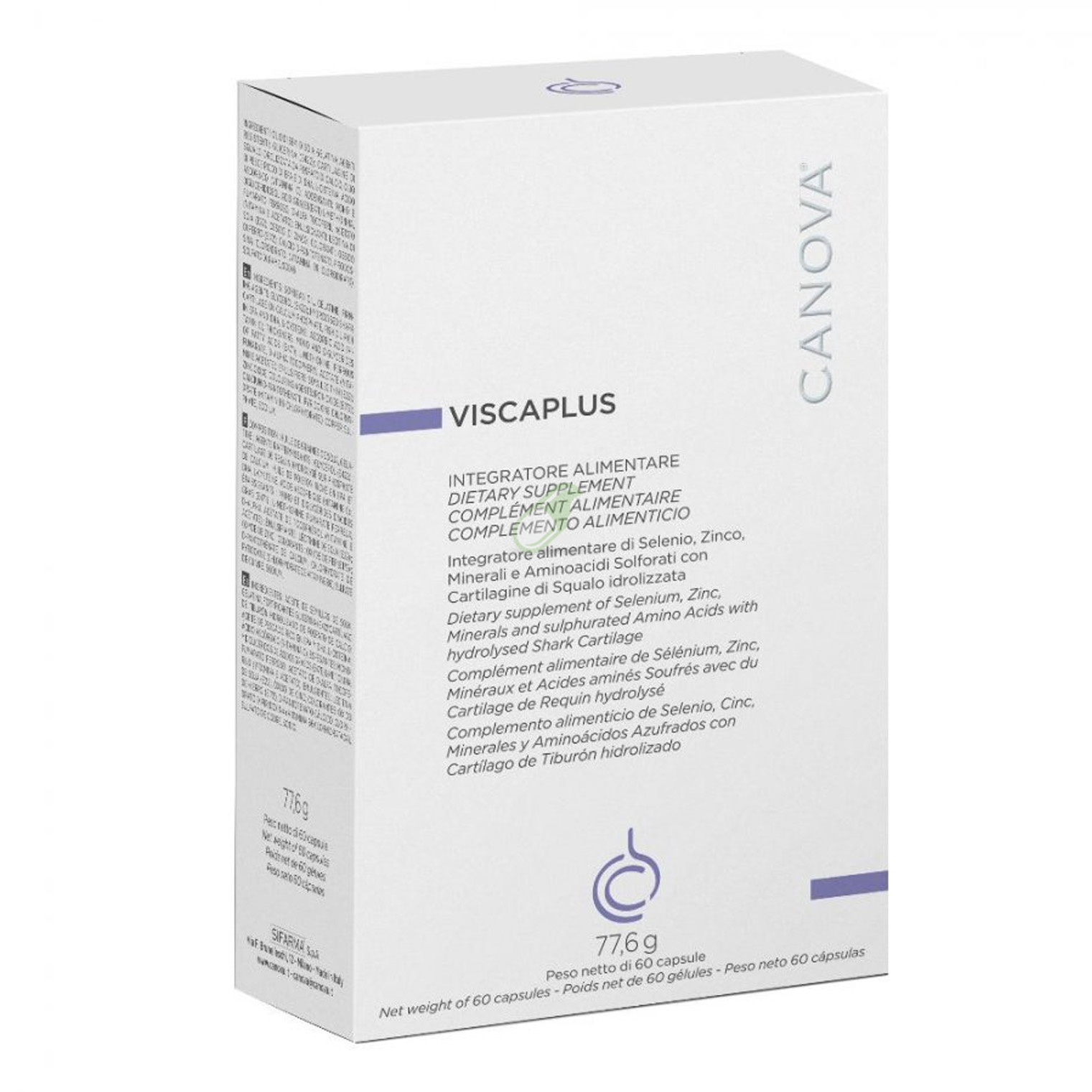 Canova Linea Tricologia Viscaplus Integratore 60 Softgels