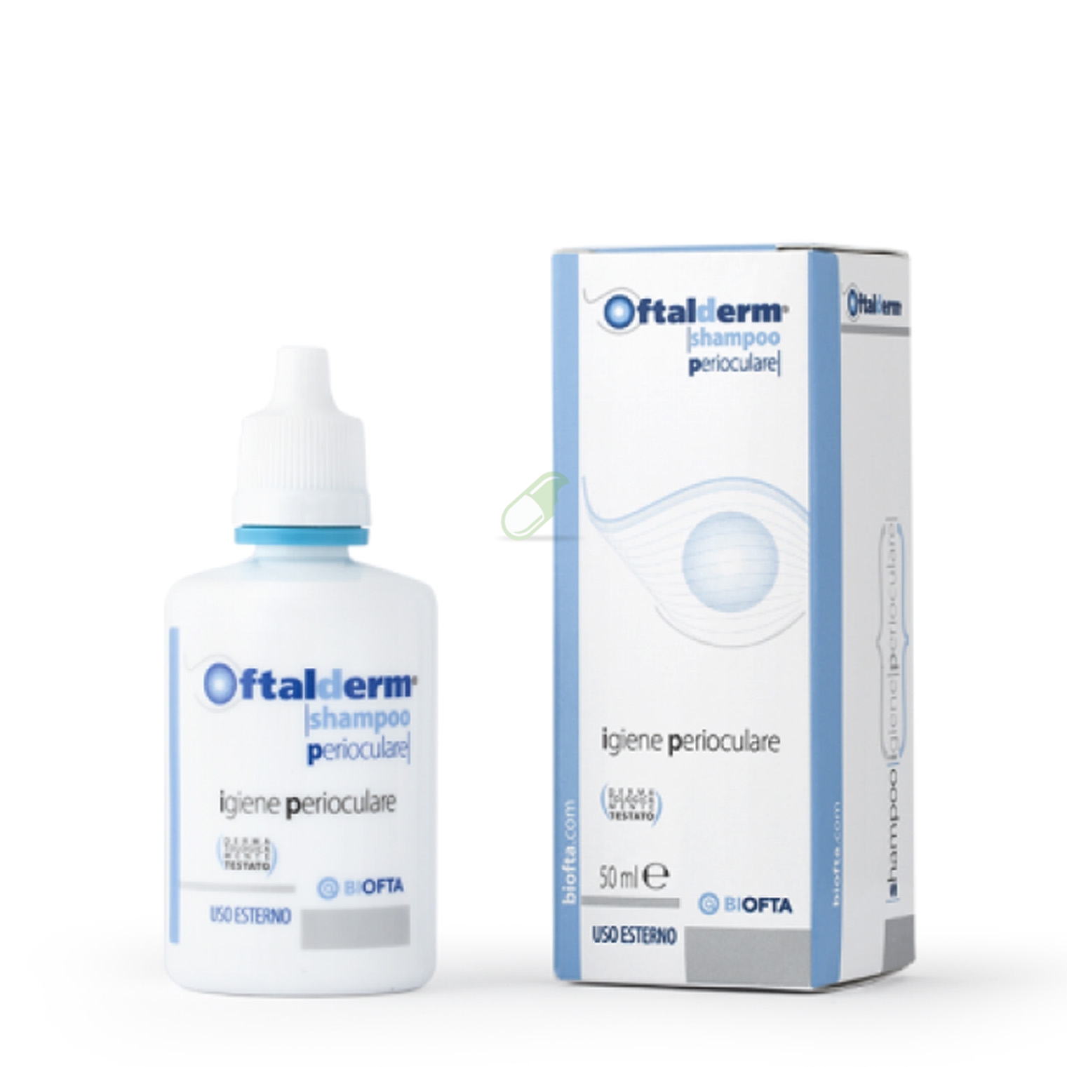 Biodue Linea Benessere degli Occhi Oftalderm Shampoo 50 Ml