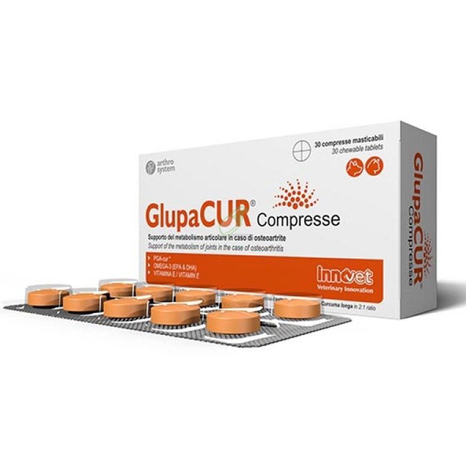 Innovet Linea Veterinaria GlupaCUR Integratore 30 compresse masticabili