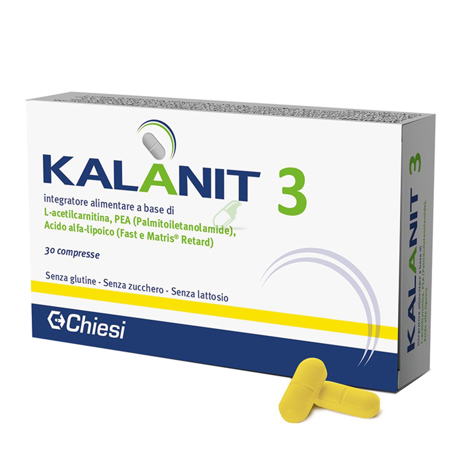 Chiesi Farmaceutici Linea Apparato Osteoarticolare Kalanit 3 Integratore 30 Comp