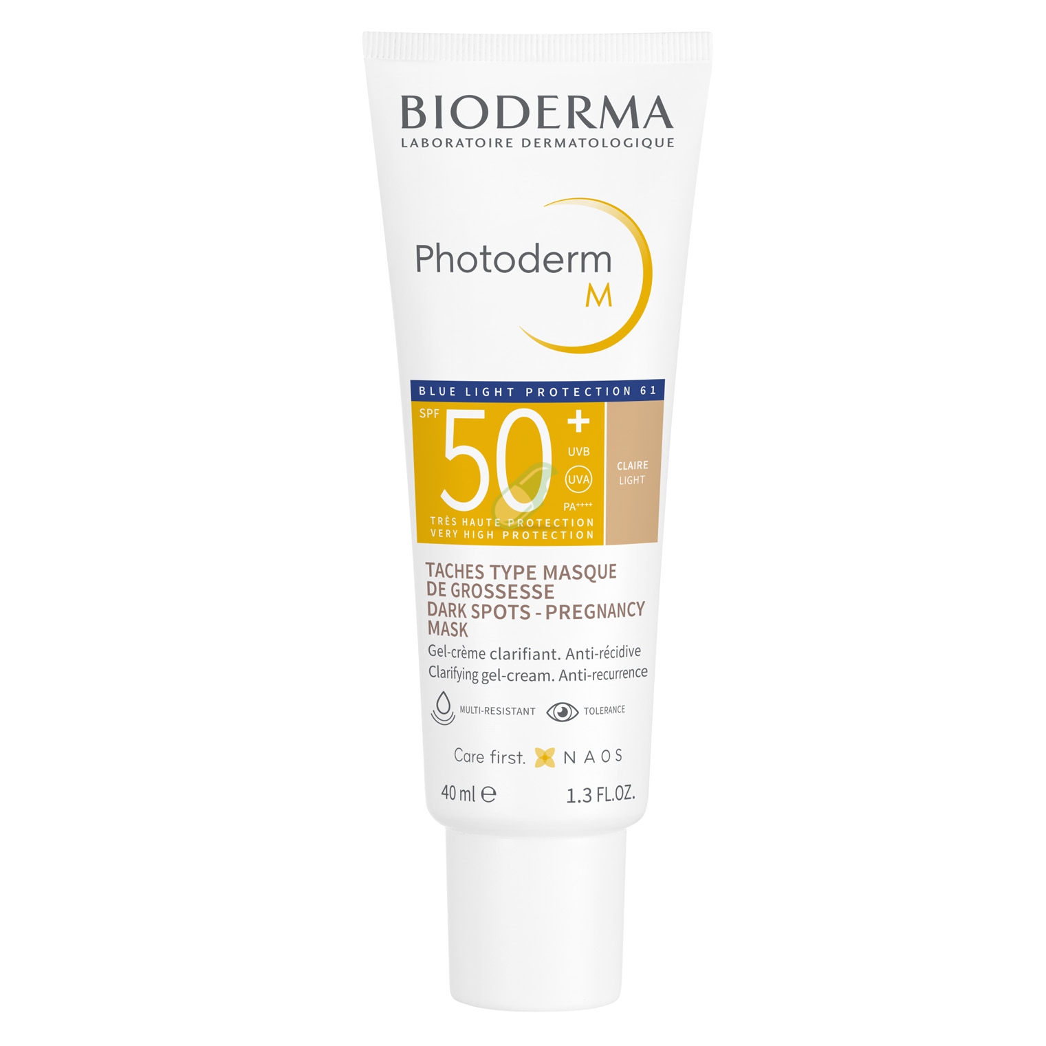 Bioderma Linea Solari Photoderm M Claire Light SPF 50+ Tubo da 40 ml