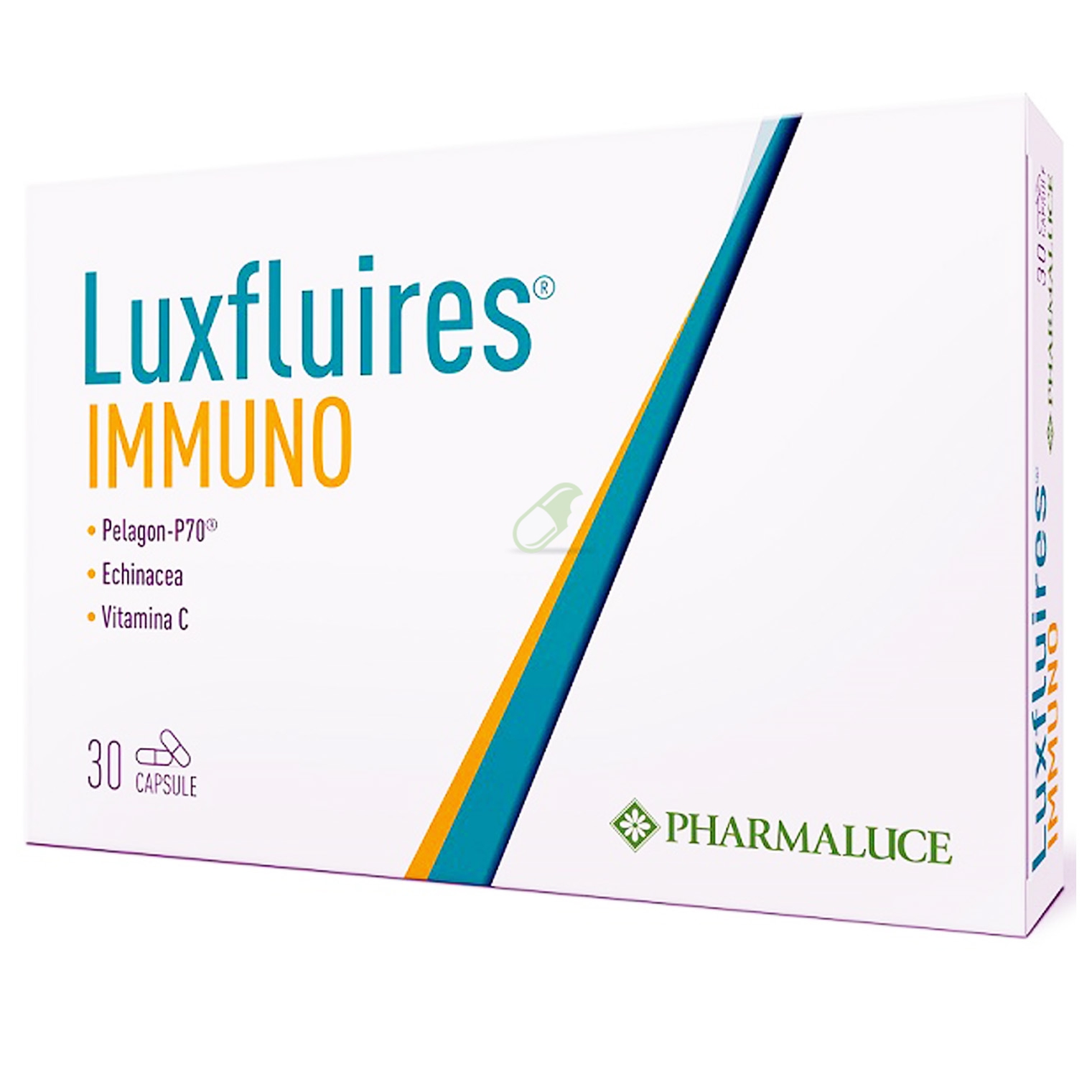 Pharmaluce Linea Benessere Apparato Respiratorio Luxfluires Immuno 30 capsule