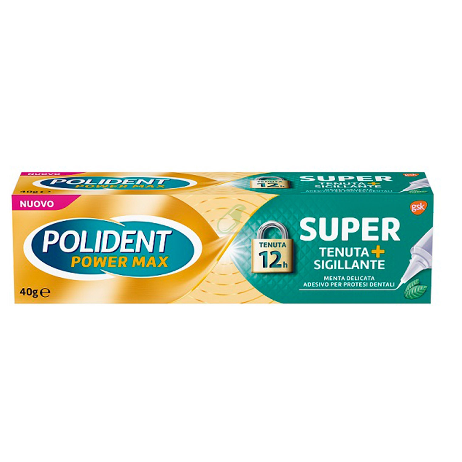 Polident Linea Protesi Dentali Power Max�Super Tenuta + Sigillante 40 G
