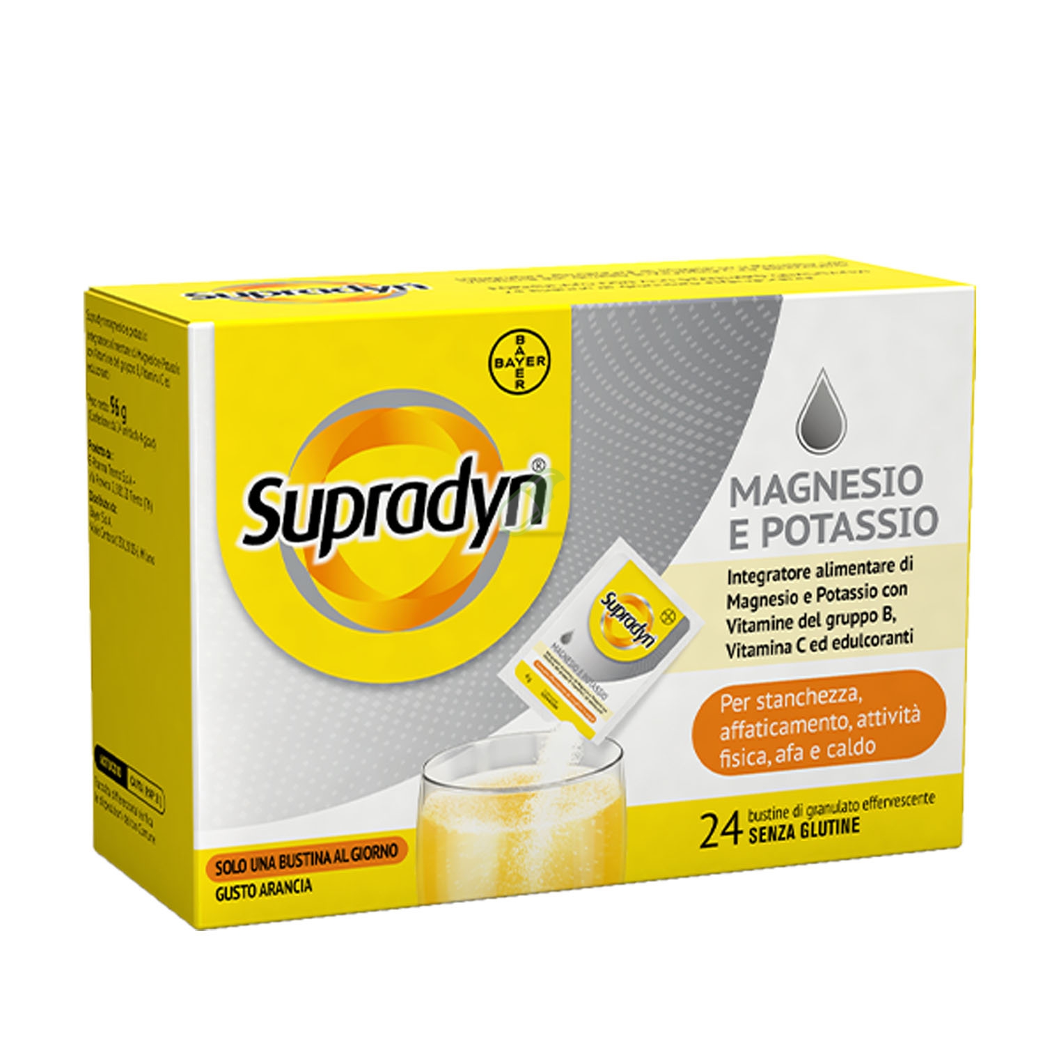 Supradyn Linea Stanchezza e Affaticamento Magnesio e Potassio 24 Bustine
