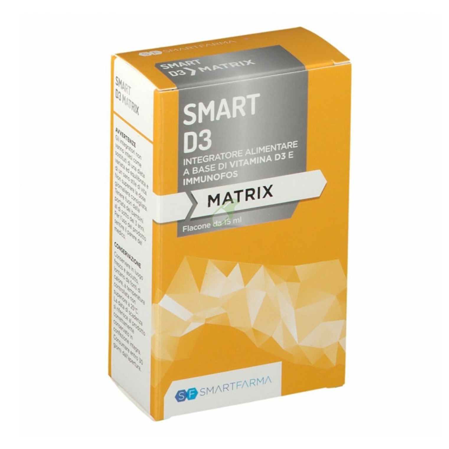 Smartfarma Linea Vitamine e Minerali Smart D3 Matrix Integratore 15 ml