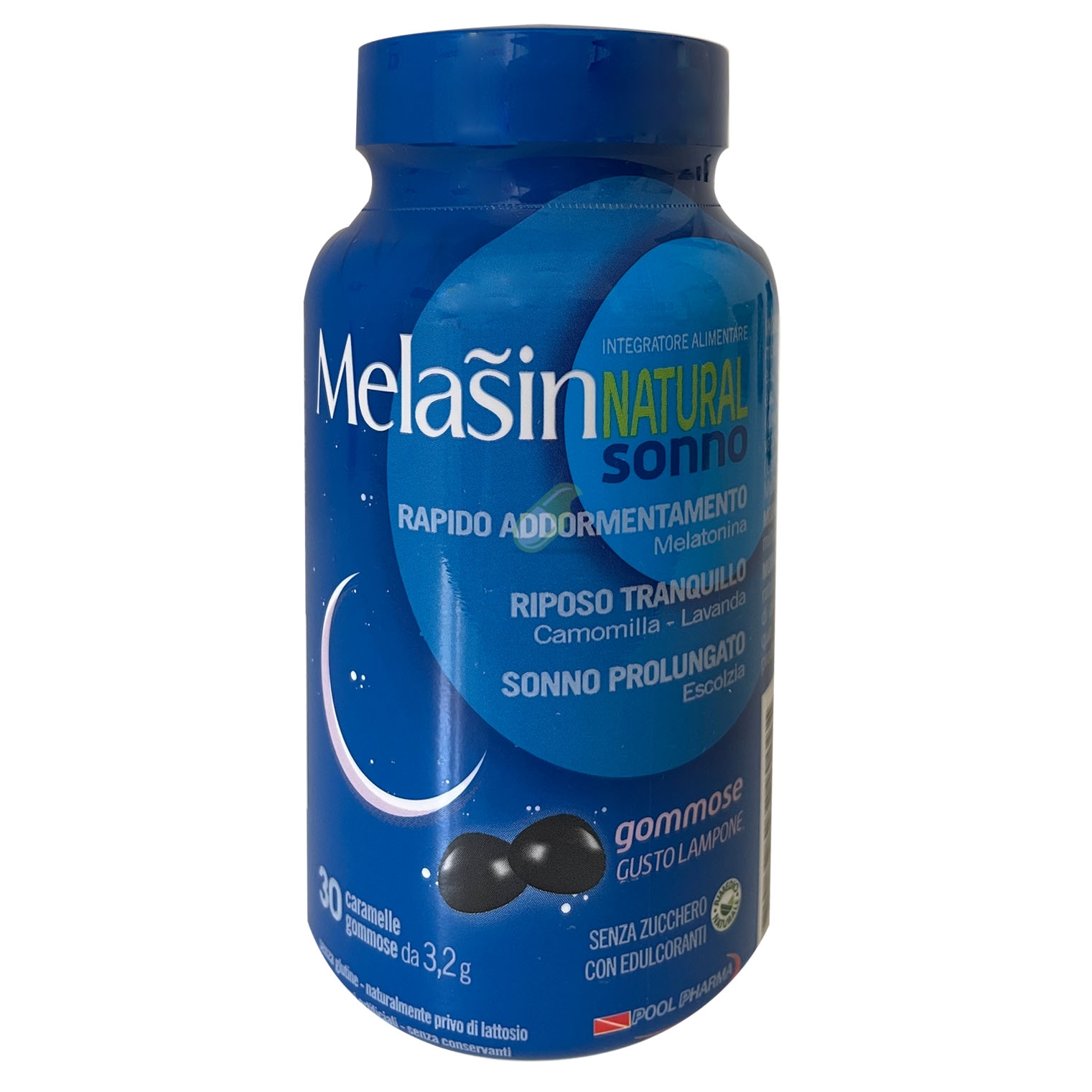 Melasin Linea Sonno e Serenit Natural Sonno Integratore 30 Caramelle Gommose