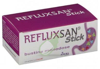 Aurora Biofarma Linea Stomaco Sano Refluxsan Stick 12 Bustine Monodose