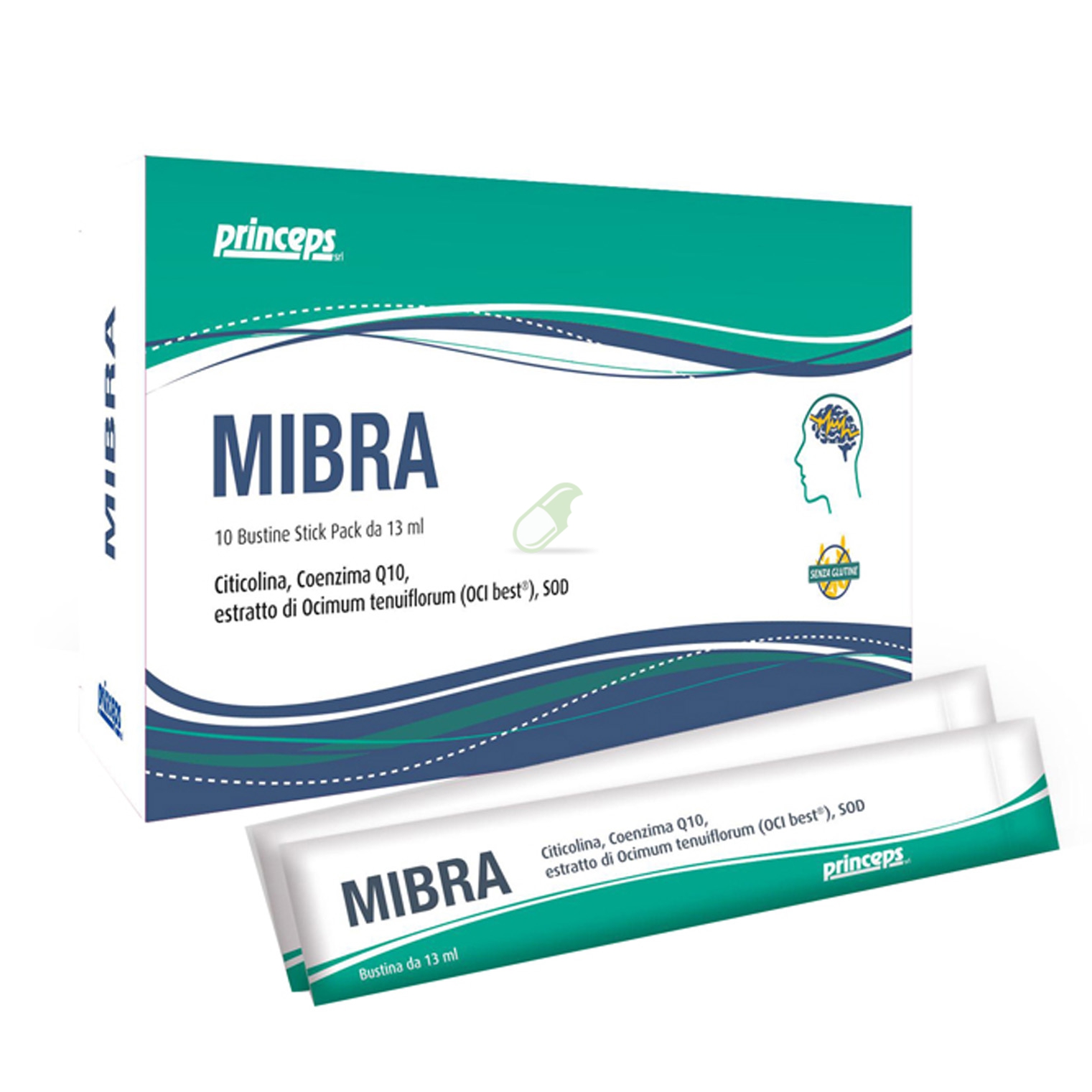 Princeps Linea Energia Mentale Mibra Integratore 10 stickpack