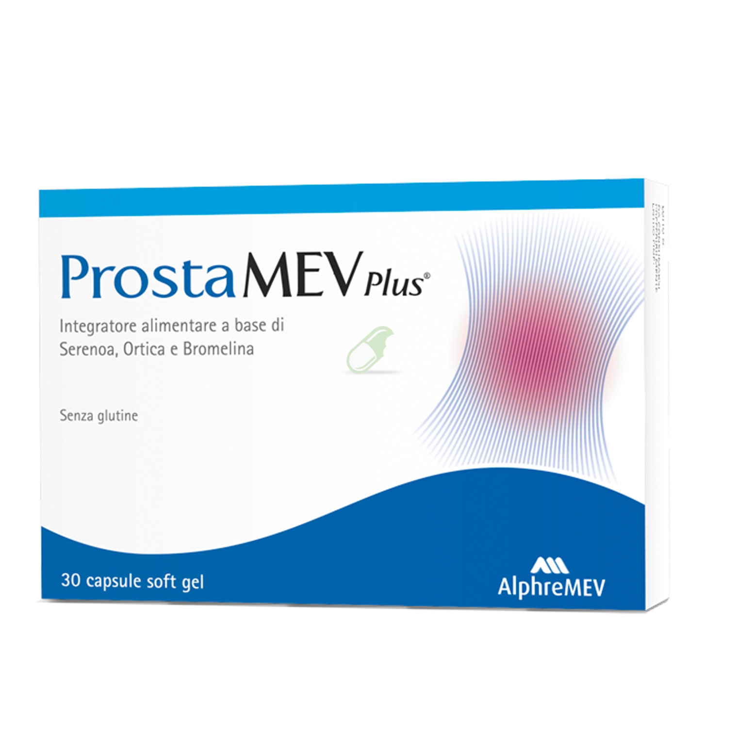 Agave Farmaceutici Linea Benessere Uomo Prostamev Plus 30 Capsule Molli