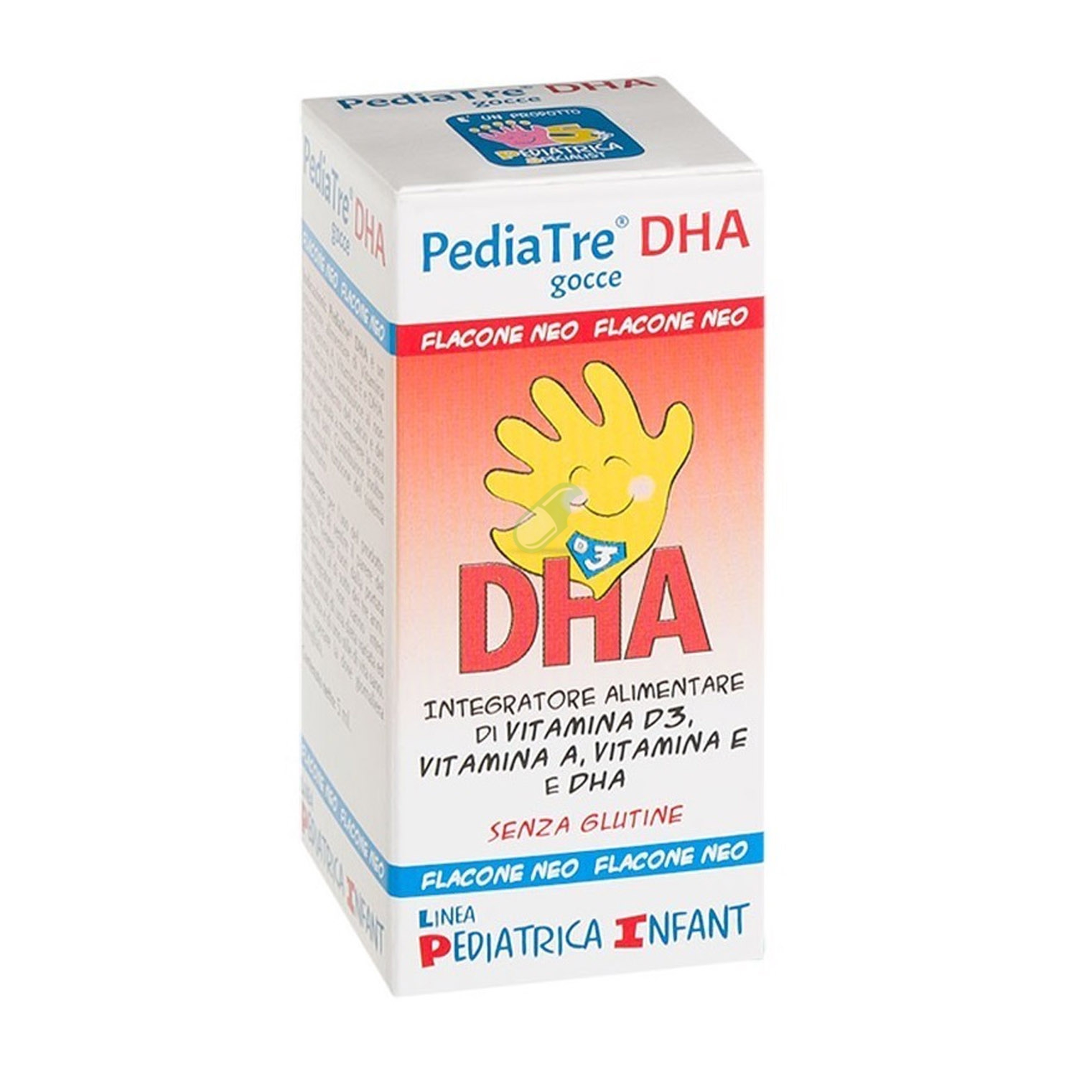 Pediatrica Linea Neonatale PediaTre DHA Gocce Integratore 5 ml