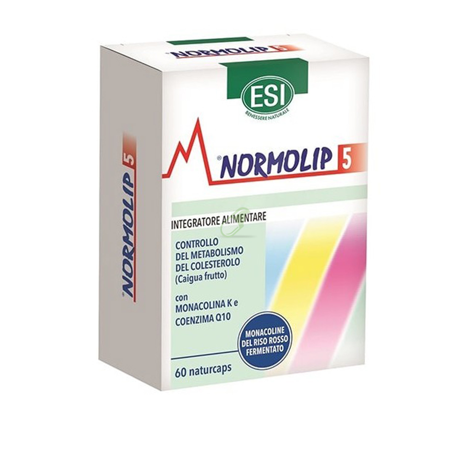Esi Linea Controllo Colesterolo Trigliceridi Normolip 5 Integratore 60 Capsule