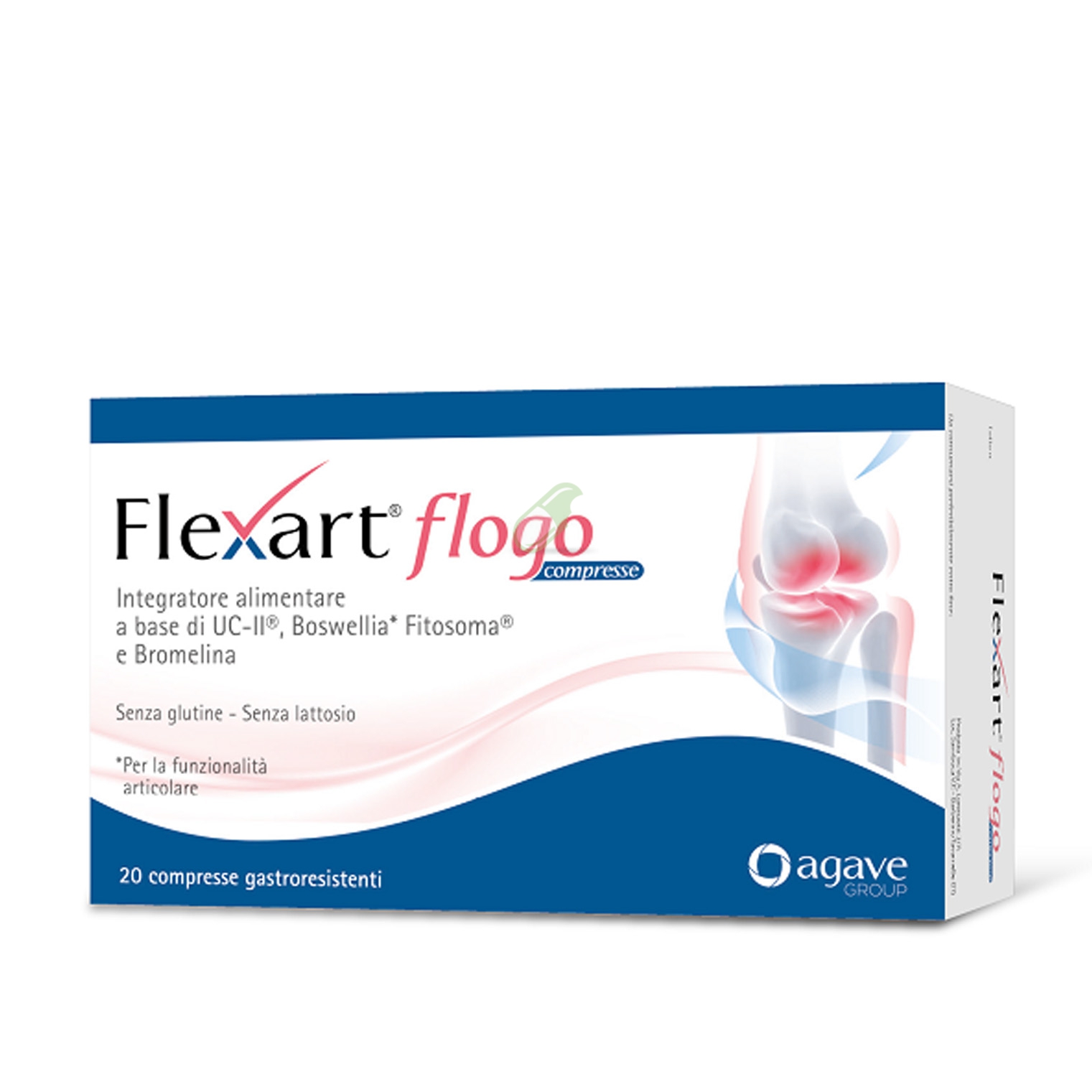 Agave Farmaceutici Linea Benessere Articolare Flexart Flogo Integr. 20 compresse