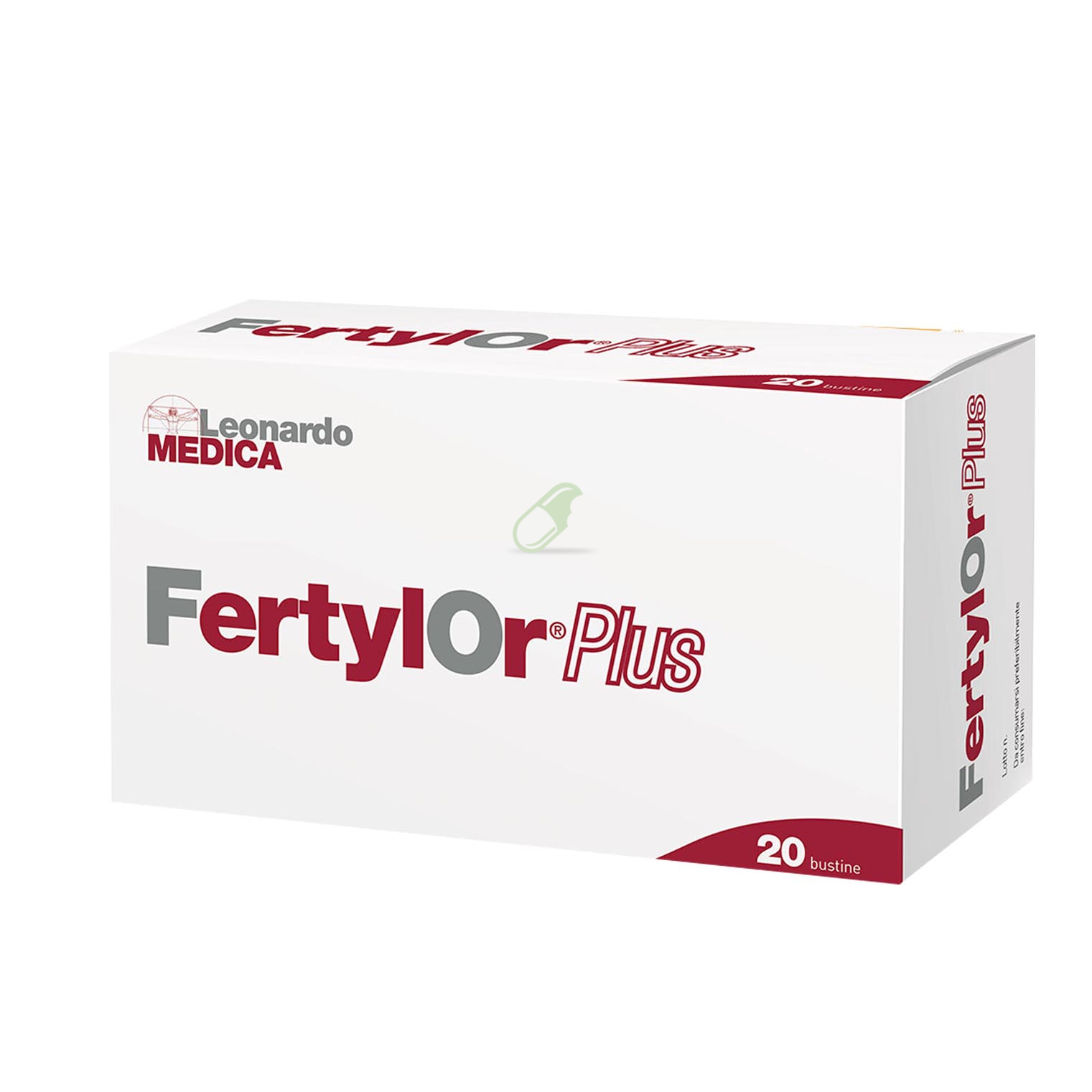 Leonardo Medica Linea Benessere dell'Uomo Fertylor Plus Integratore 20 Bustine
