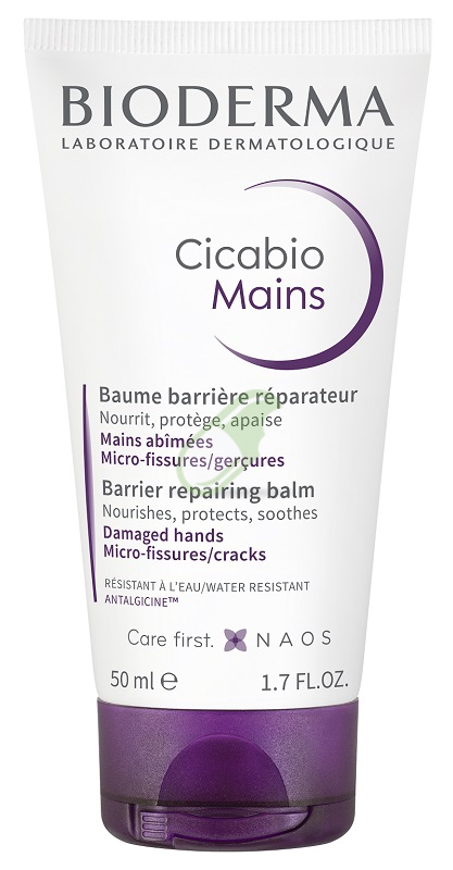 Bioderma Linea Programma Riepitelizzante Cicabio Mani Effetto Barriera 50 ml