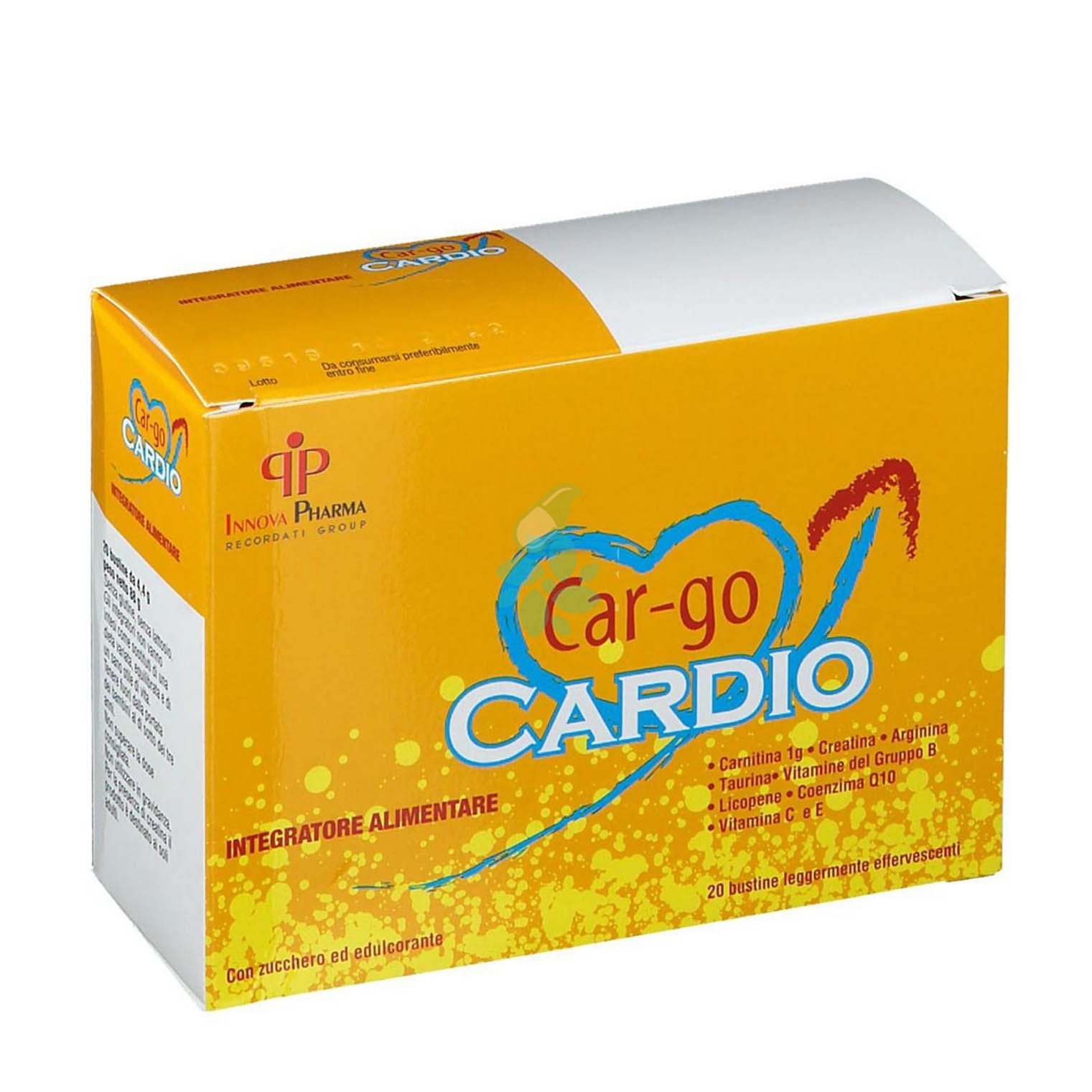 Innova Pharma Linea Benessere del Cuore Car-go Cardio integratore 20 Bustine