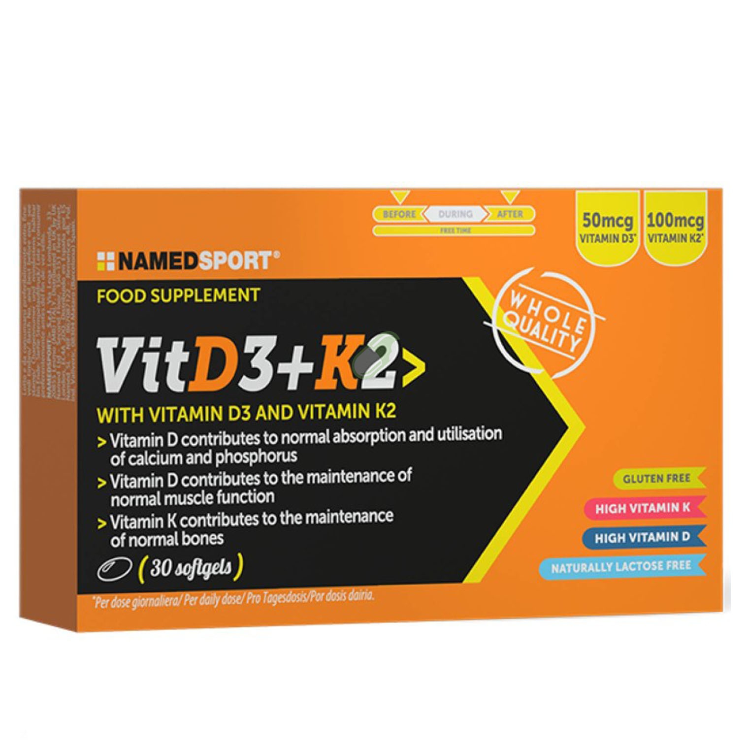 Vitamina D 2000 UI Con Vitamina K2 200 Mcg - Foto 9