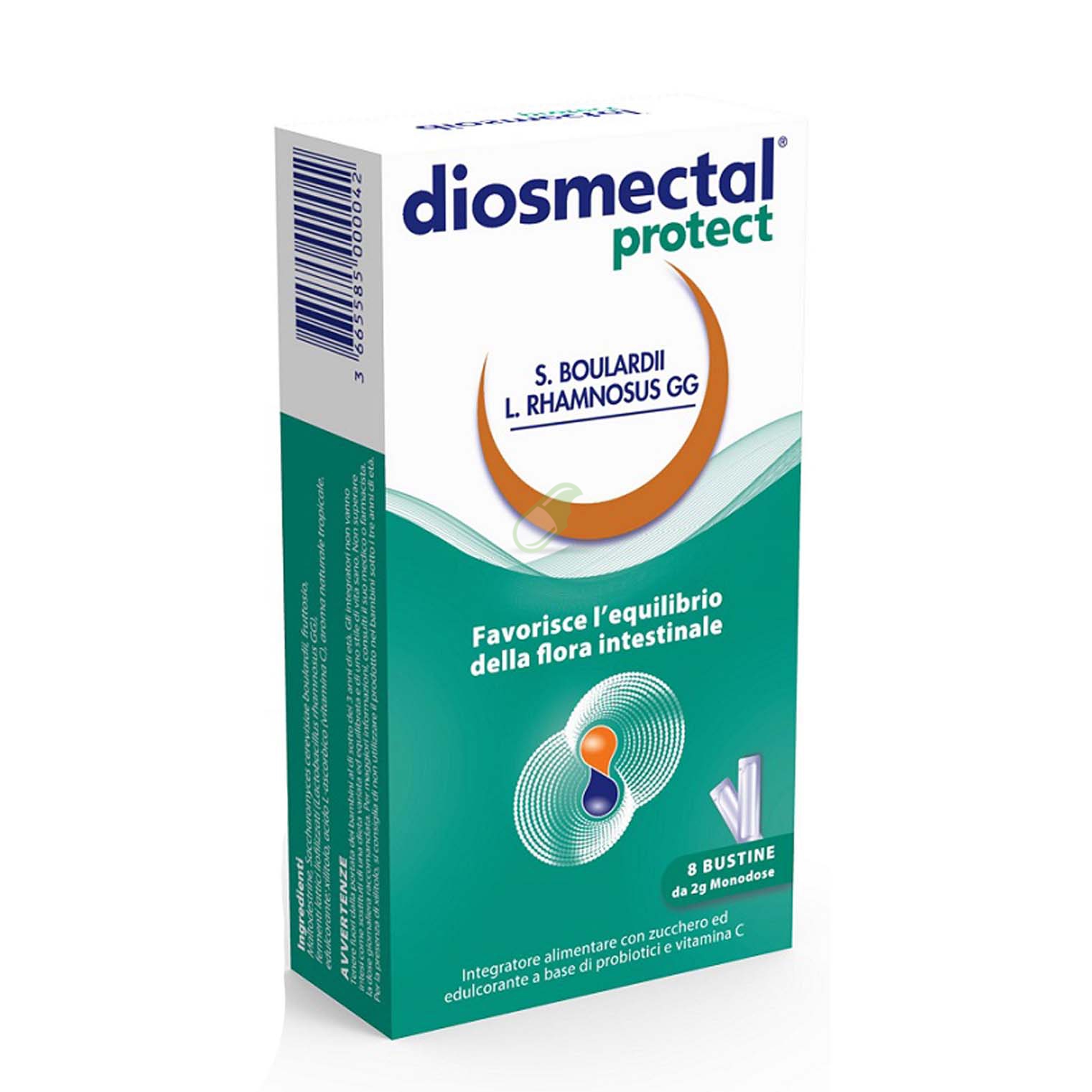Ipsen Linea Benessere dell'Intestino Diosmectal Protect 8 Bustine