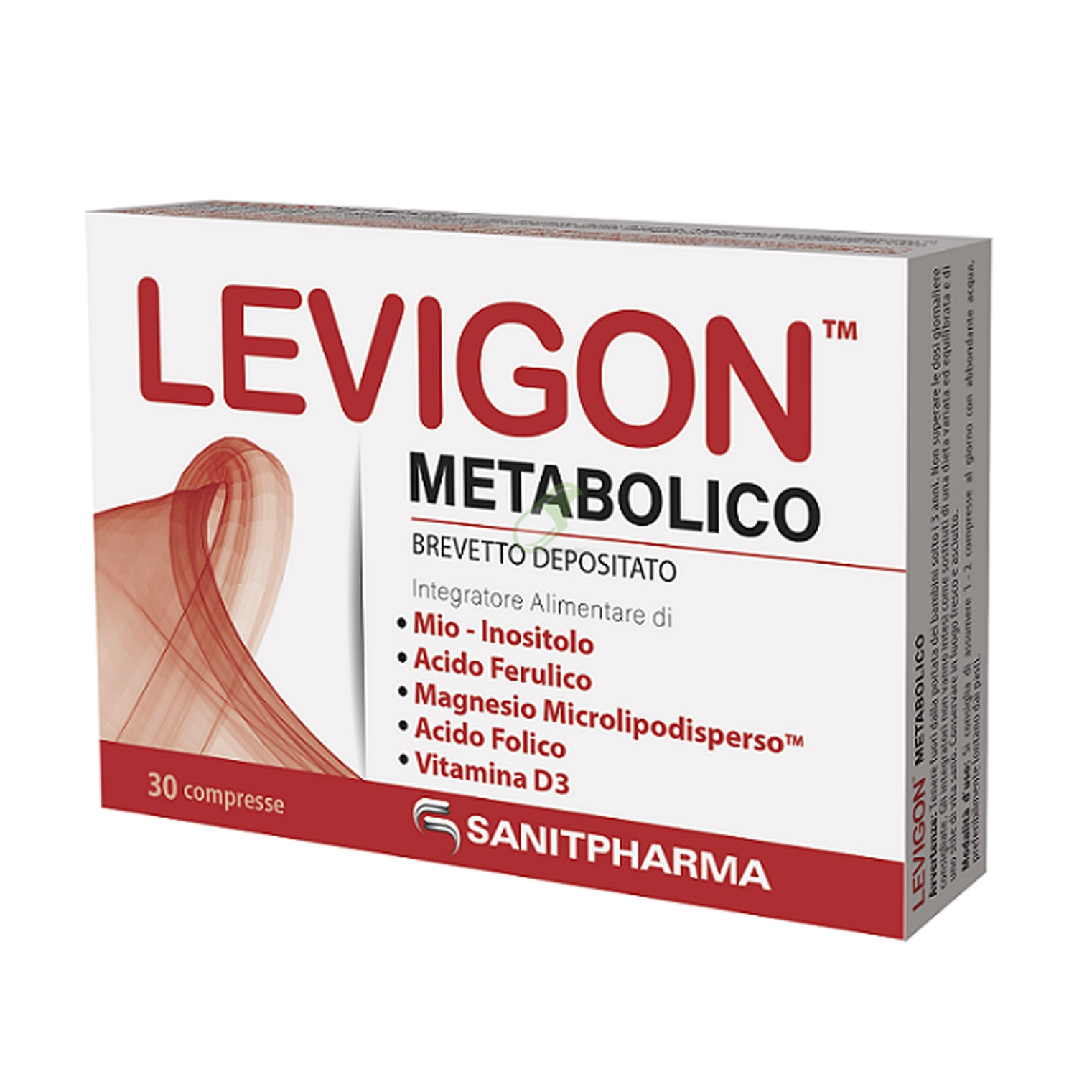 Sanitpharma Linea Benessere della Donna Levigon Metabolico 30 Compresse