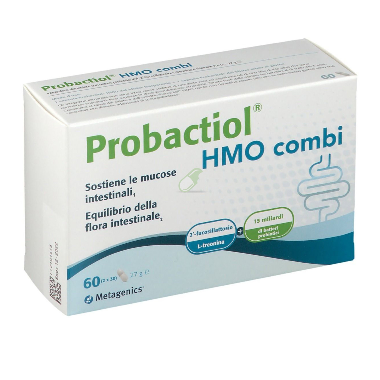 Metagenics Linea Intestino Sano Probactiol Hmo Combi 60 Capsule