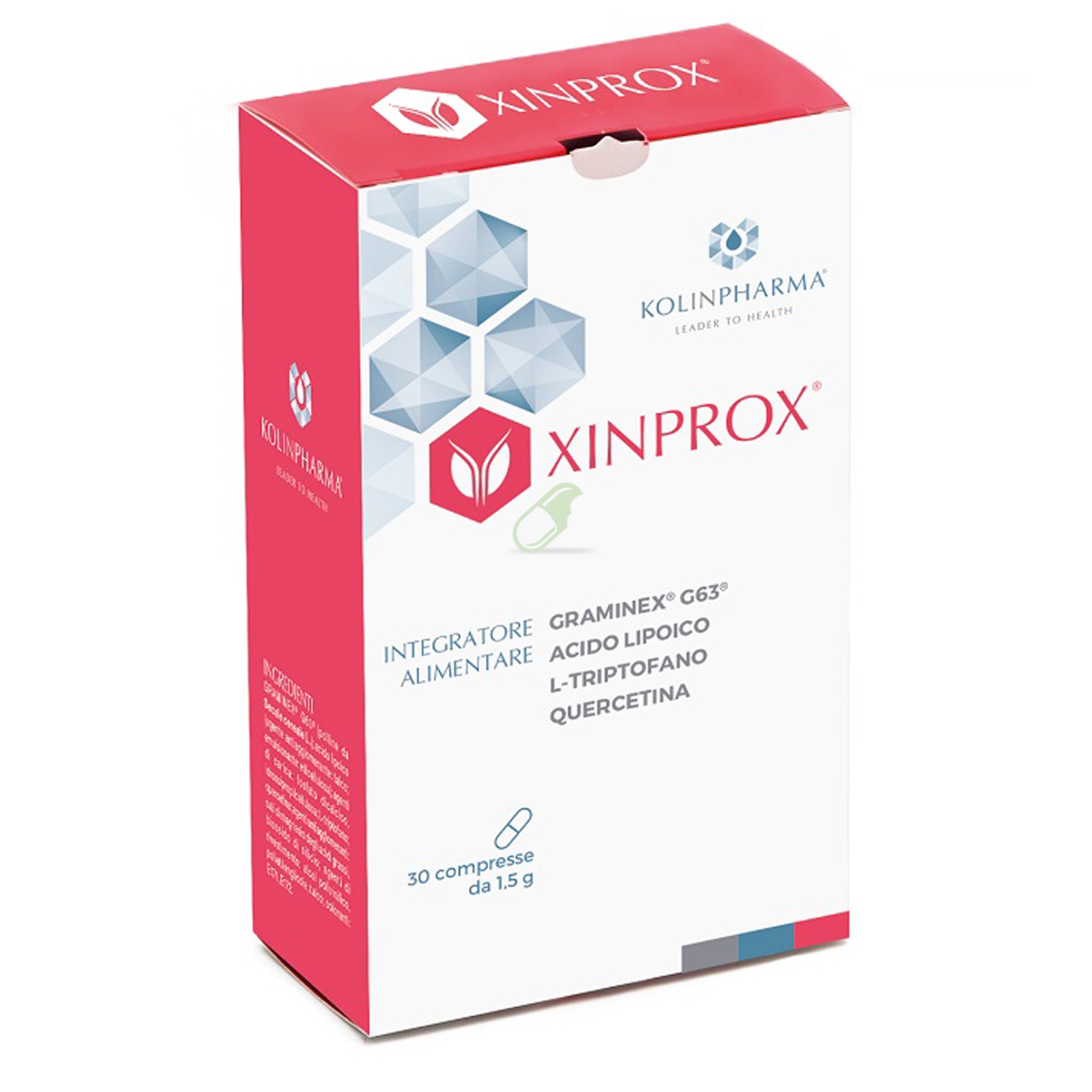 Kolinpharma Linea Benessere dell'Uomo Xinprox Integratore 30 Compresse