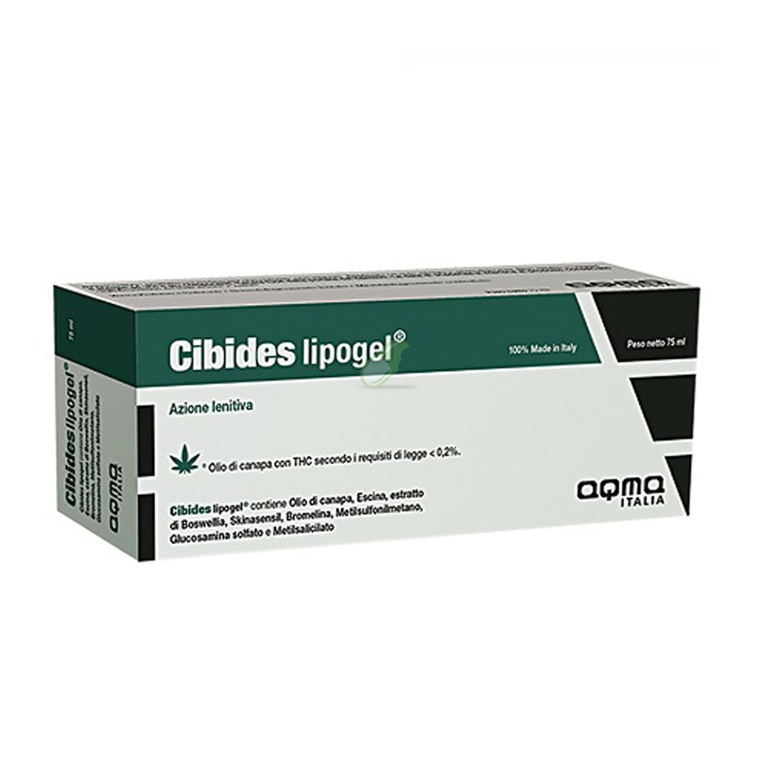 Aqma Italia Linea Sollievo dal Dolore Cibides Lipogel 75 ml
