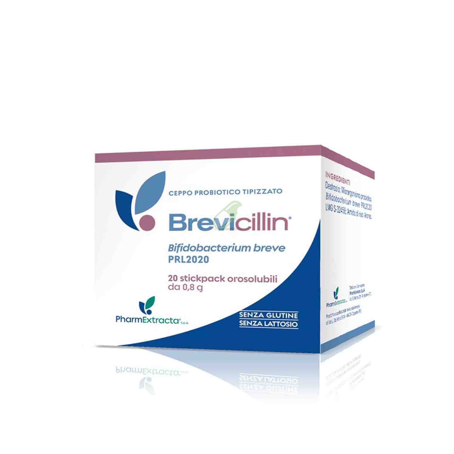 Pharmextracta Linea Fermenti Brevicillin Integratore 20 Stick Orosolubili