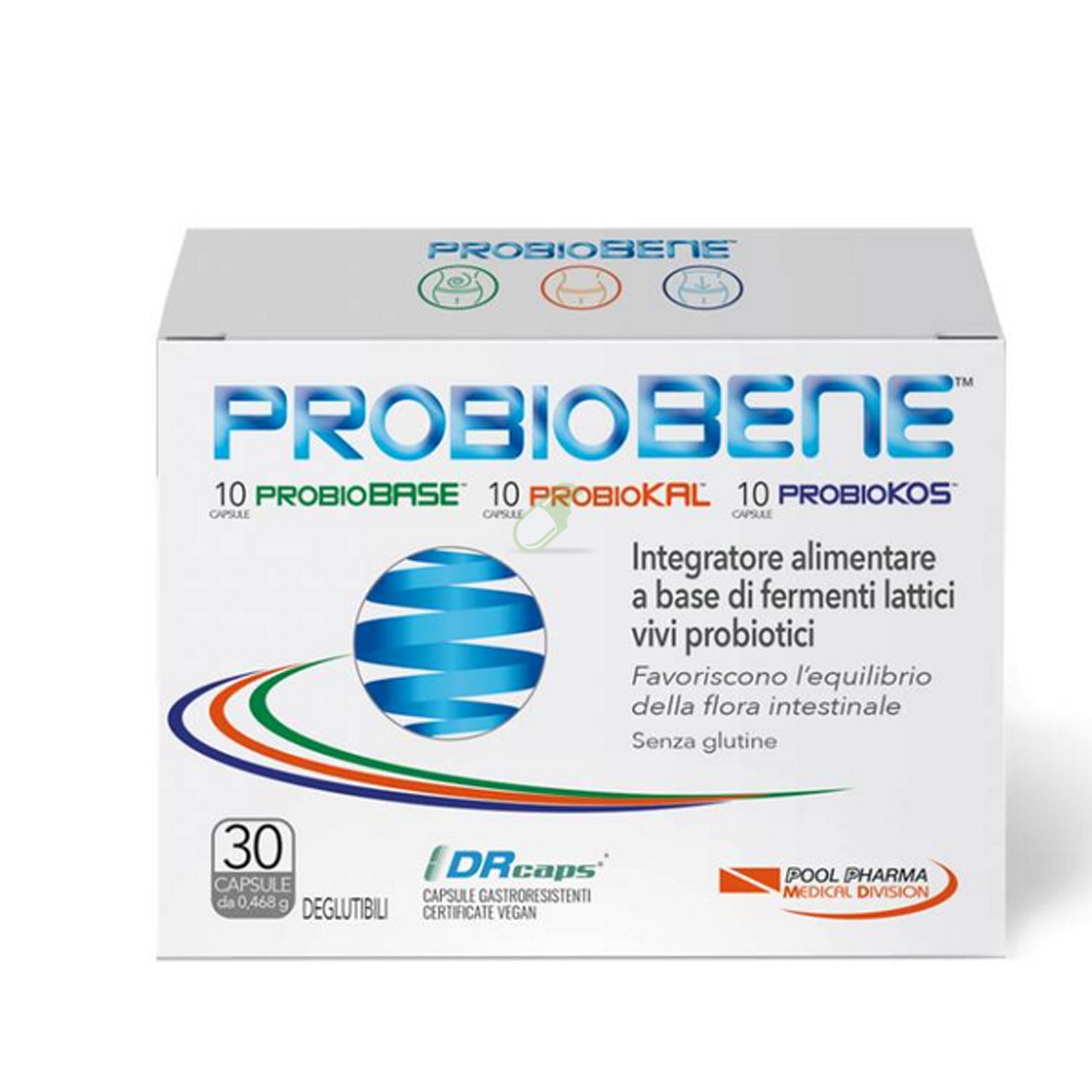 Pool Pharma Linea benessere dell'intestino Probiobene Integratore 30 capsule