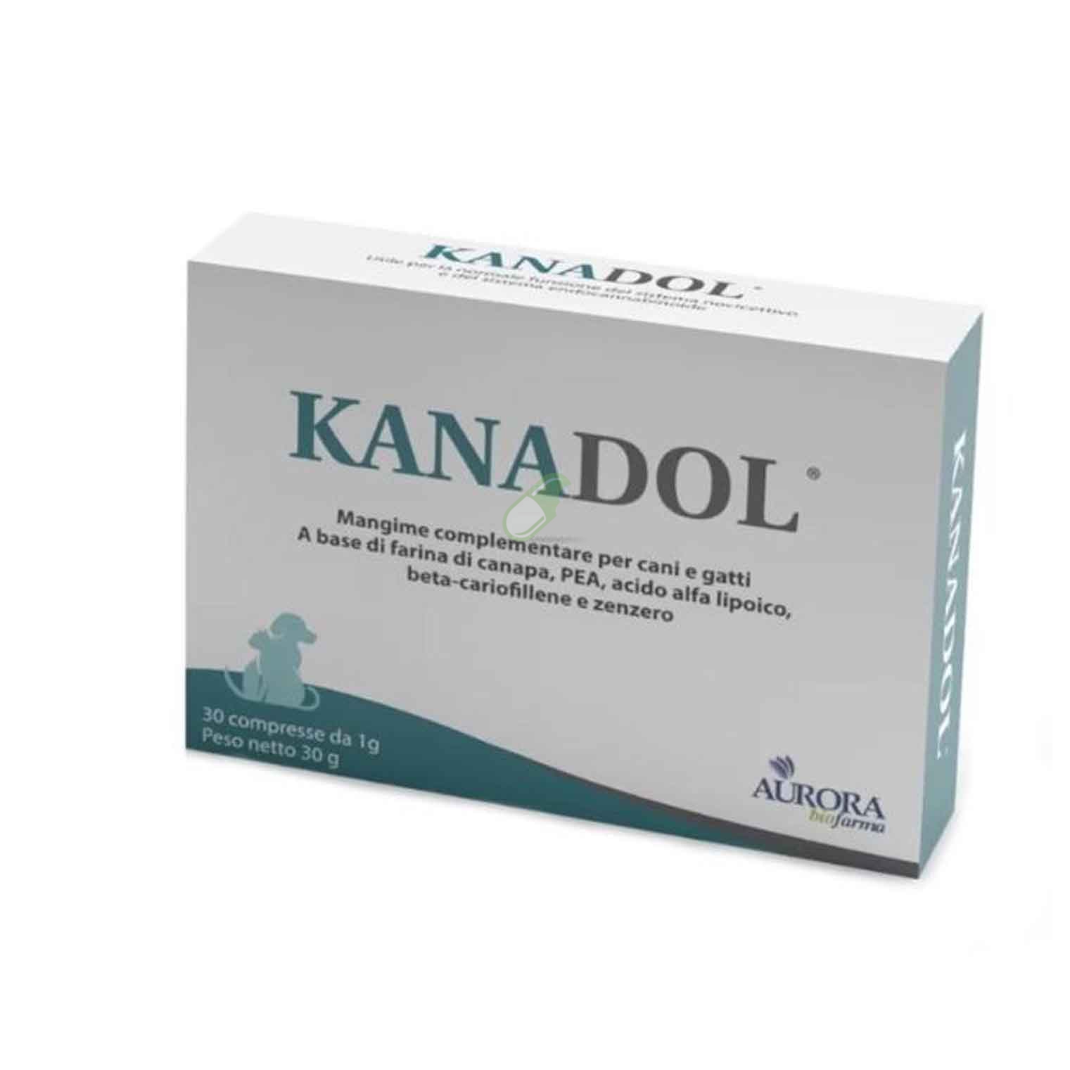 Aurora Biofarma Linea Veterinaria Kanadol 30 compresse