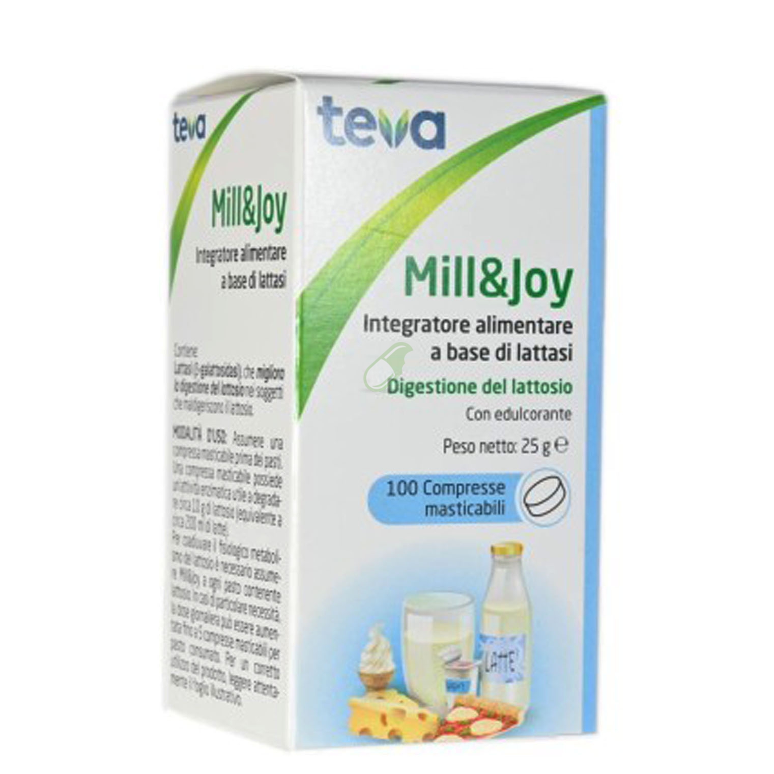 Teva Italia Srl Linea Intestino Sano Mill&Joy Integratore 100 Compresse