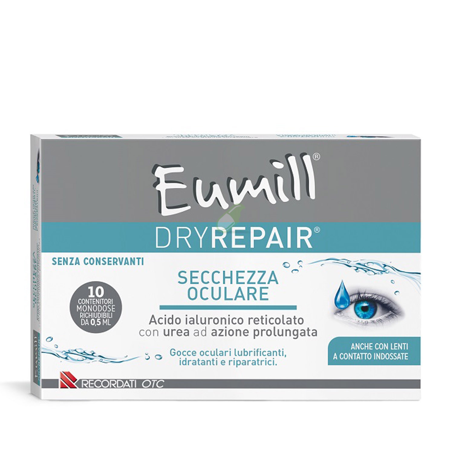 Recordati Linea Benessere Oculare Eumill Gocce Dryrepair 10 monodose da 5 ml