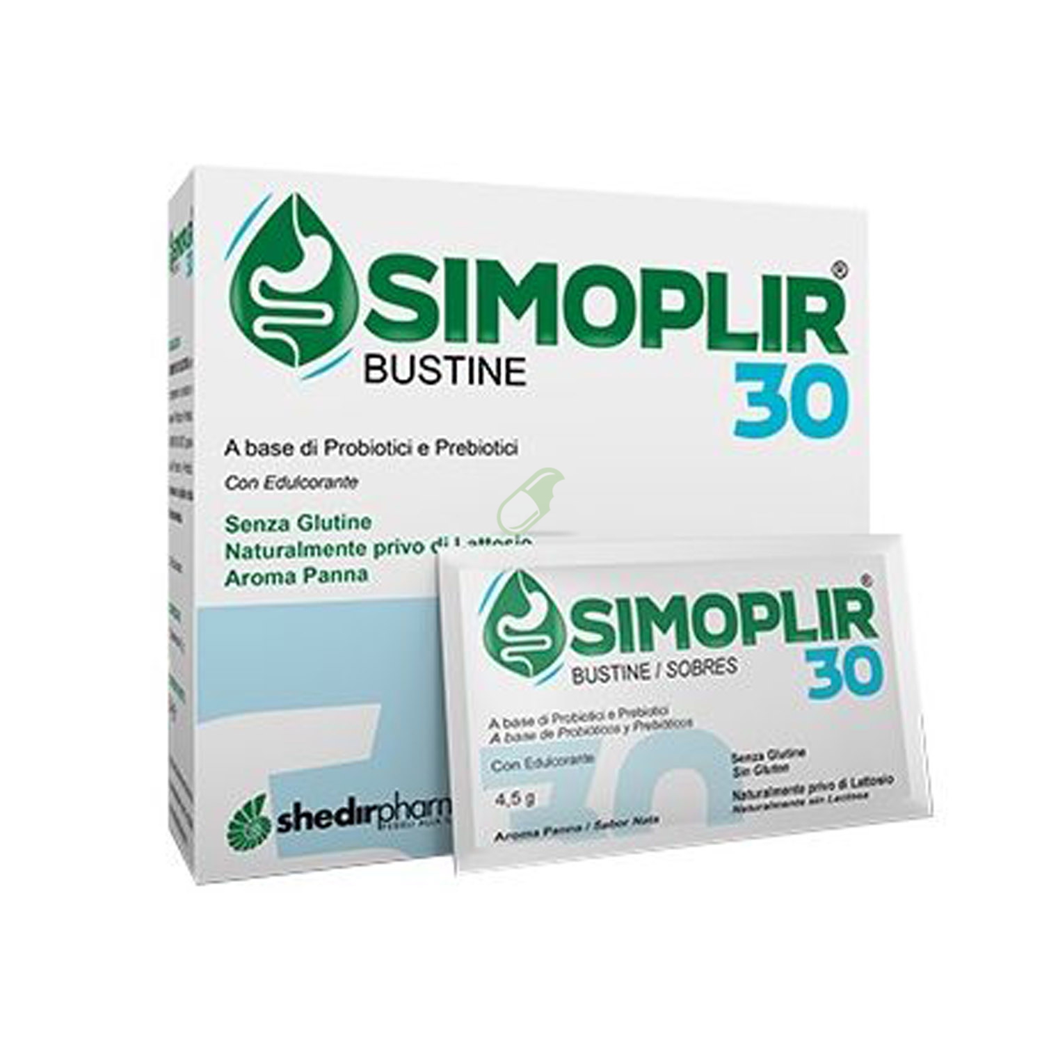 Shedir Pharma LineaIntestino Sano Simoplir 30 Fermenti 12 Bustine