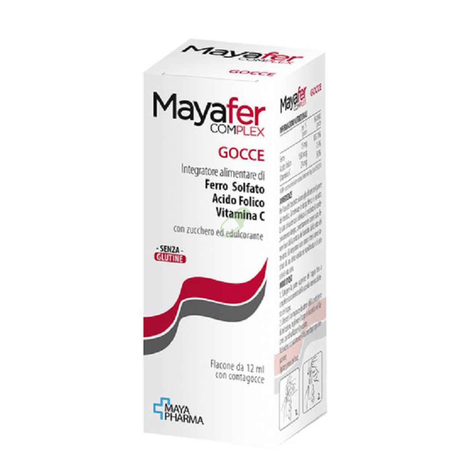 Maya Pharma Linea Vitamine e Minerali Mayafer Complex Gocce 12 ml