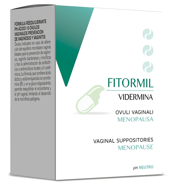 Ganassini Linea Dermatologica Vidermina Fitormil Ovuli Protettivi 10 Ovuli