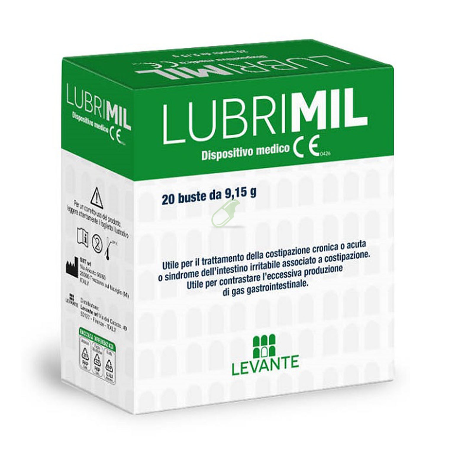 Levante Linea Intestino Sano Lubrimil 20 Bustine