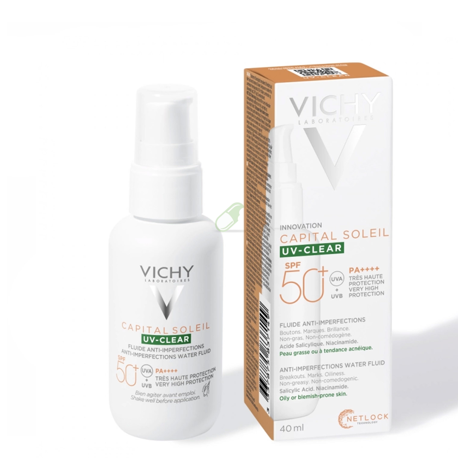 Vichy Linea Capital Soleil UV - Clear fludo Anti Imperfezione SPF 50+ 40ml