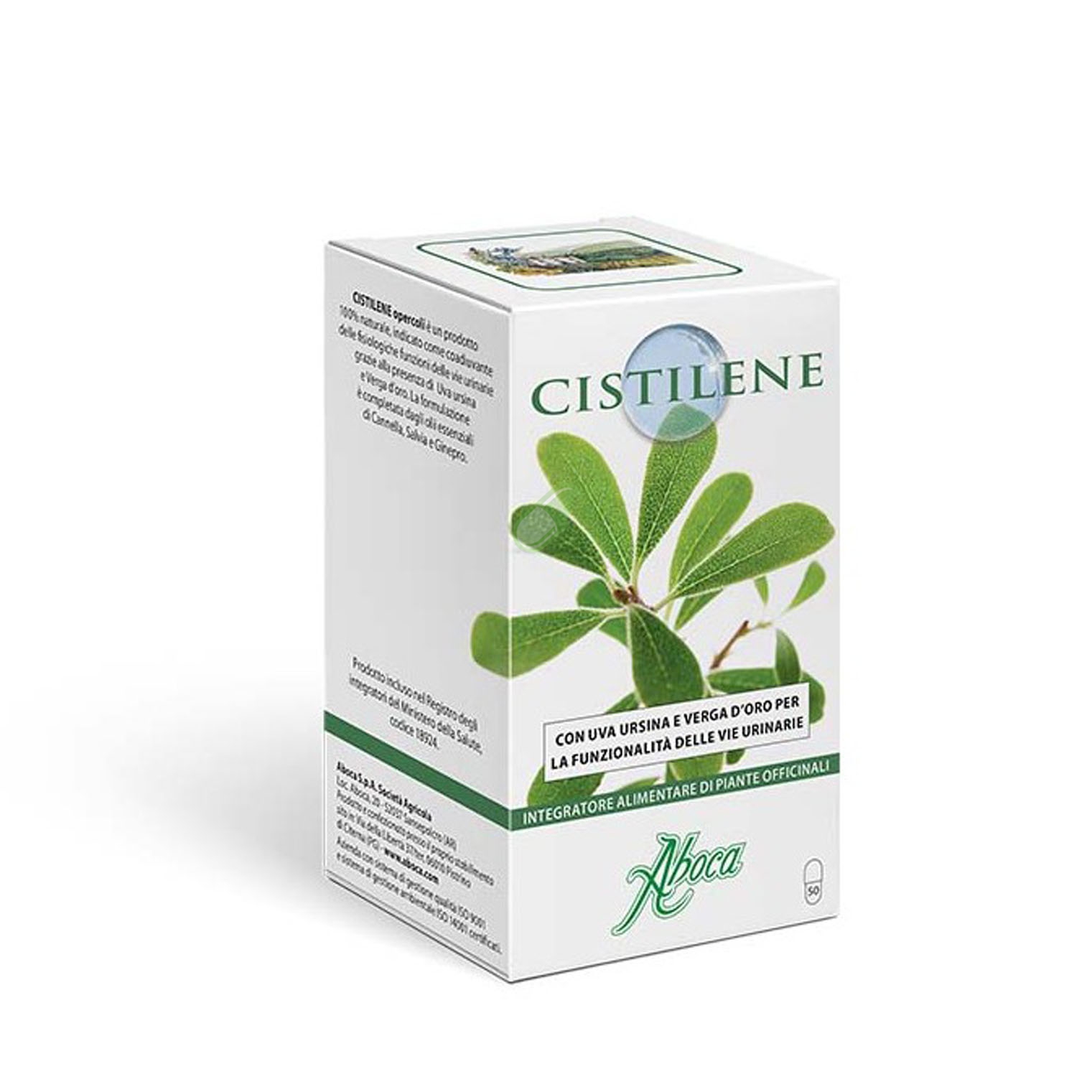 Aboca Naturaterapia Linea Benessere Vie Urinarie Cistilene 50 Opercoli