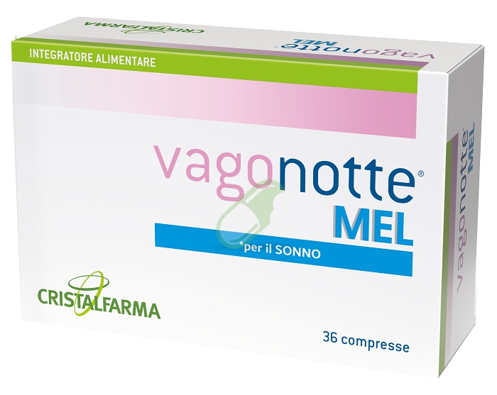 Cristalfarma Linea Sonno e Serenit� Vagonotte Mel Integratore 36 Compresse