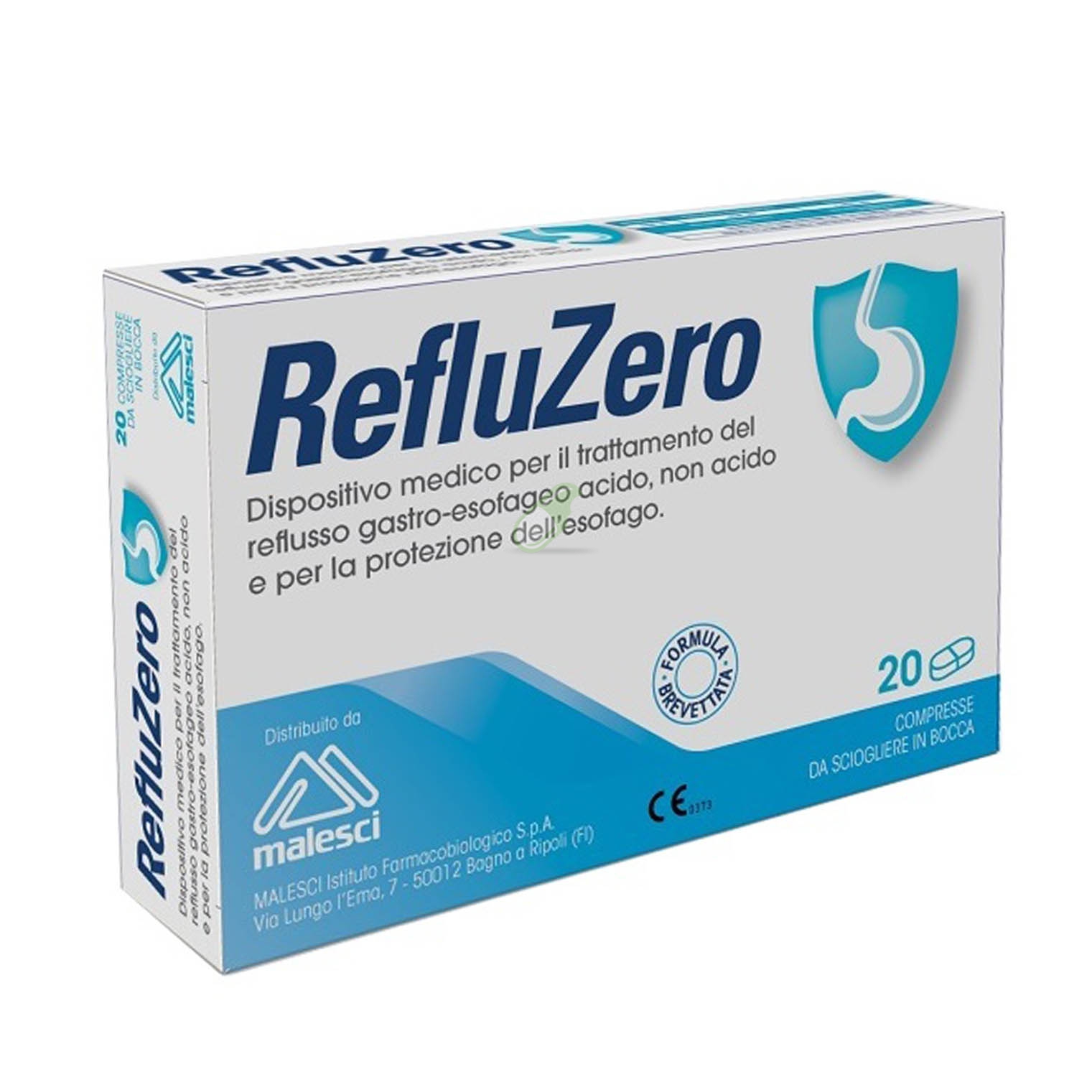 Malesci Linea Anti Reflusso Refluzero Dispositivo Medico 20 Compresse