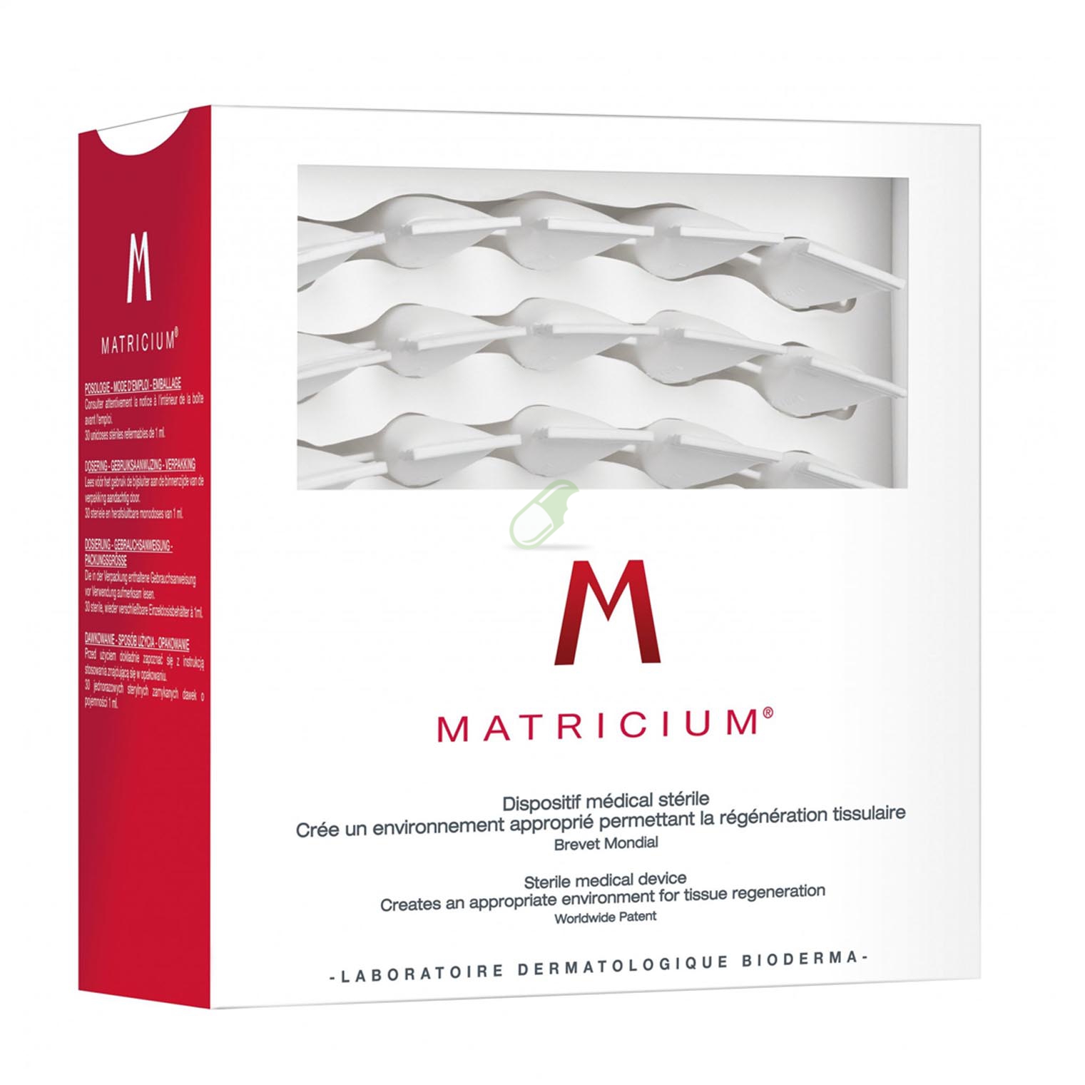 Bioderma Linea Matricium Trattamento Rigenerante Profondo Anti-Età 30 Fiale 1 ml