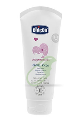 Chicco Linea Baby Moments Cura del Bambino Crema Ricca Idratante Corpo 100 ml