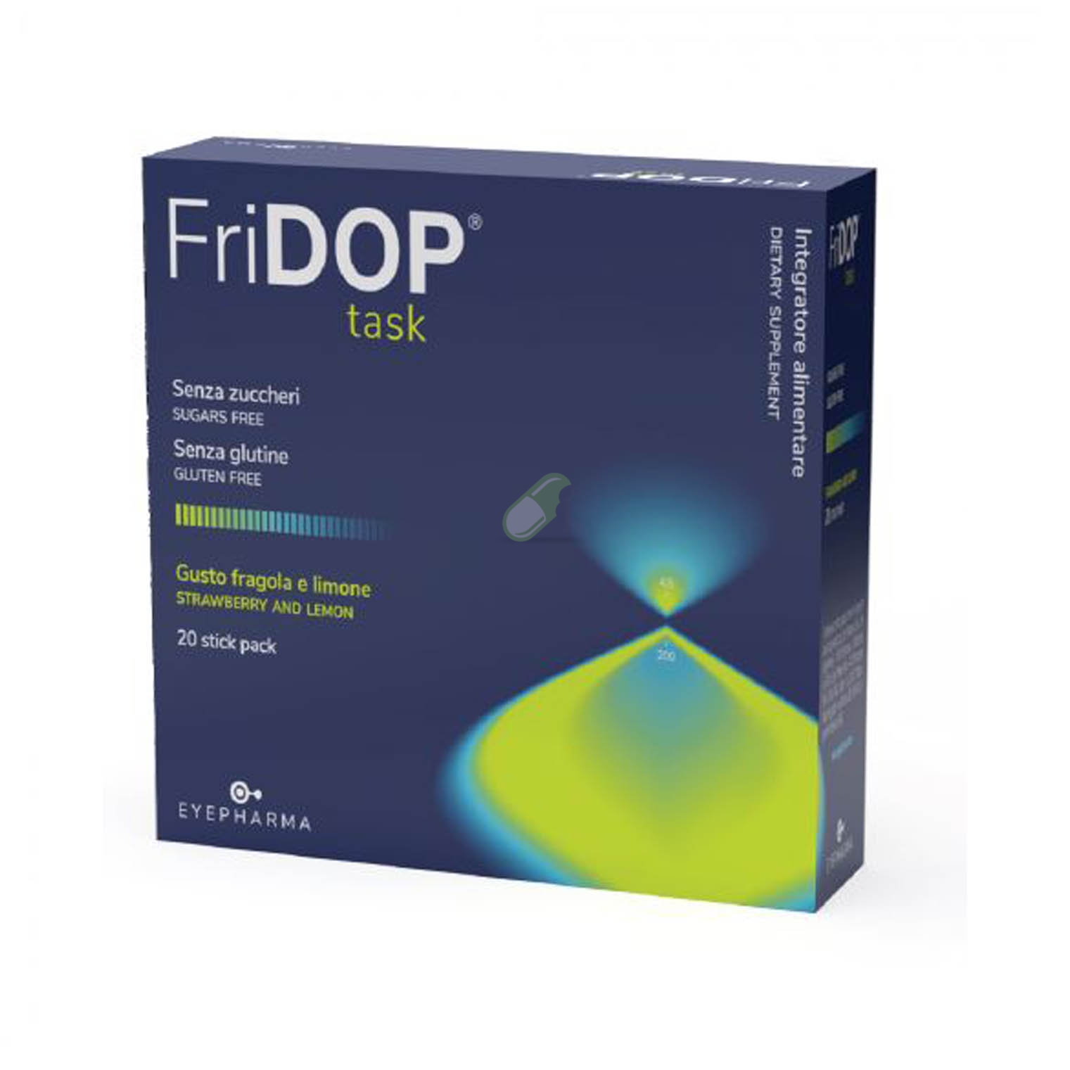 Eyepharma Linea Oculistica Fridop Task Integratore 20 Stick Pack