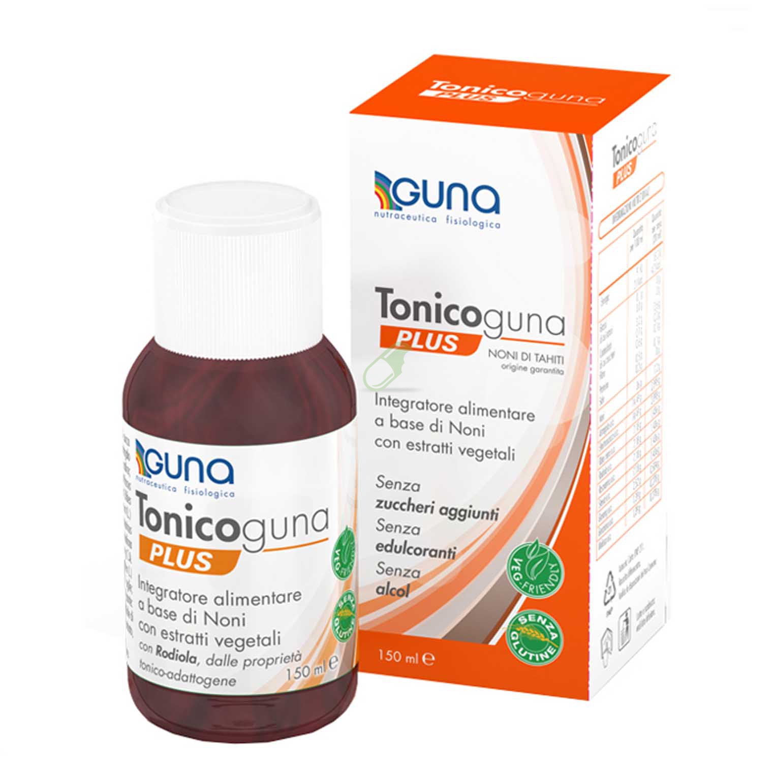 Guna Linea Benessere ed Energia Tonicoguna Plus Integratore Alimentare 150 ml