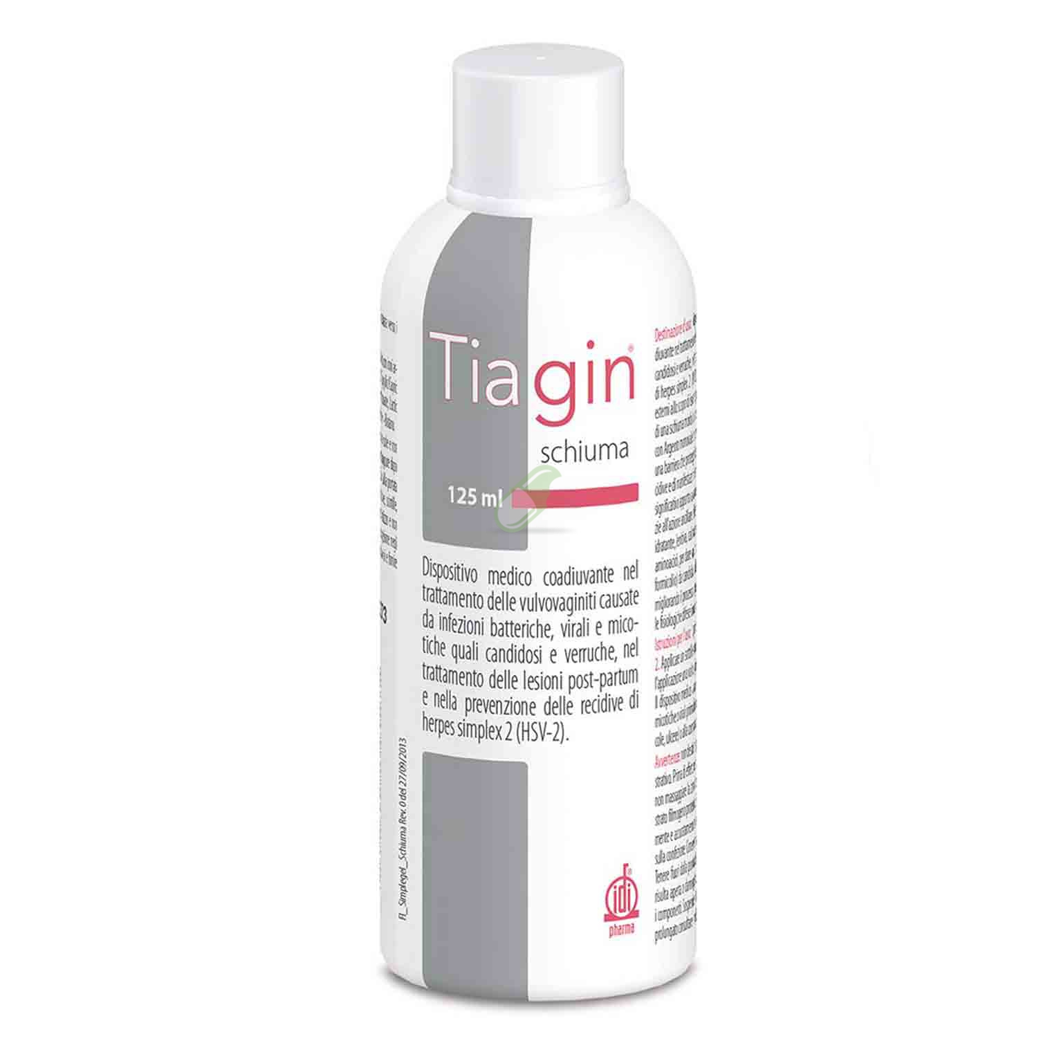 Idipharma Linea Benessere della Donna Tiagin Schiuma 125 ml